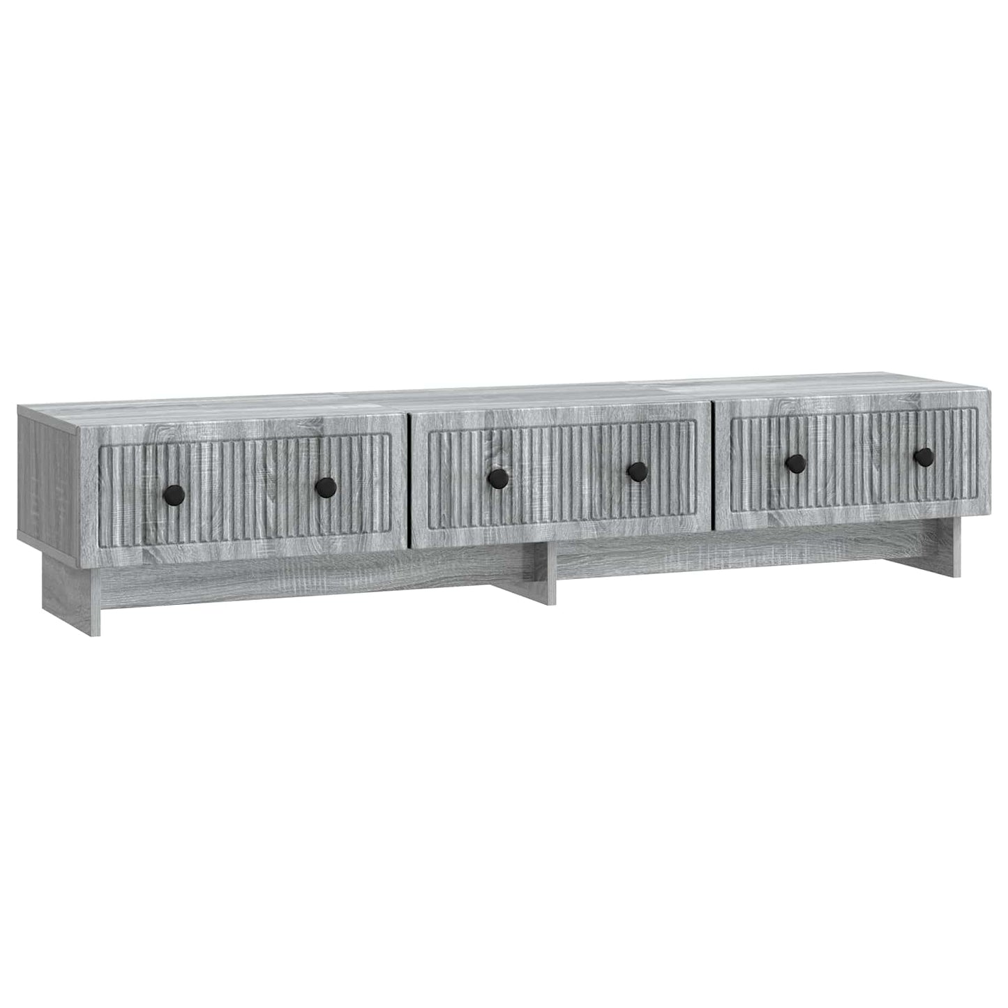 TV-skab 147 x 34,5 x 30 cm Grå sonoma-eg Konstrueret træ