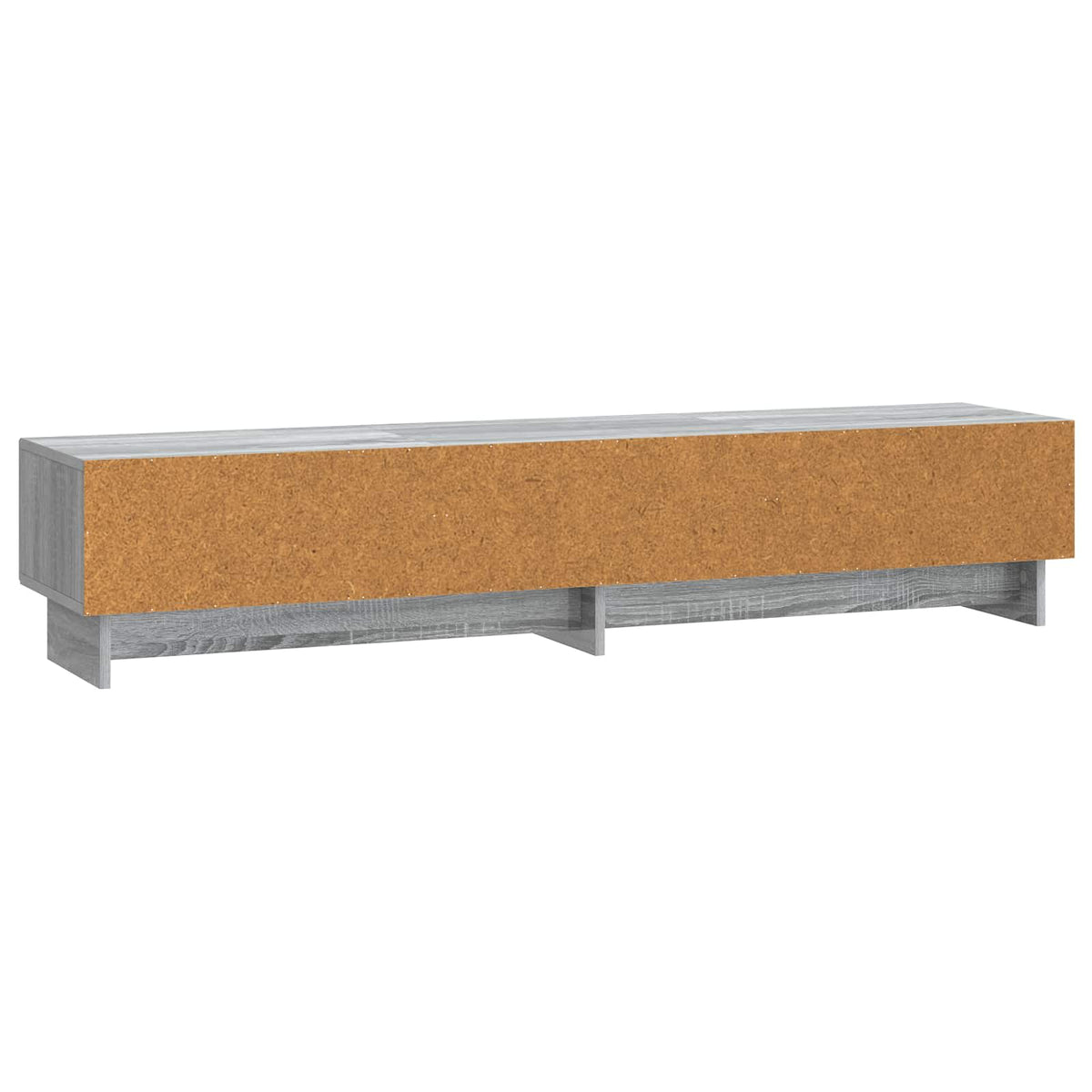 TV-skab 147 x 34,5 x 30 cm Grå sonoma-eg Konstrueret træ