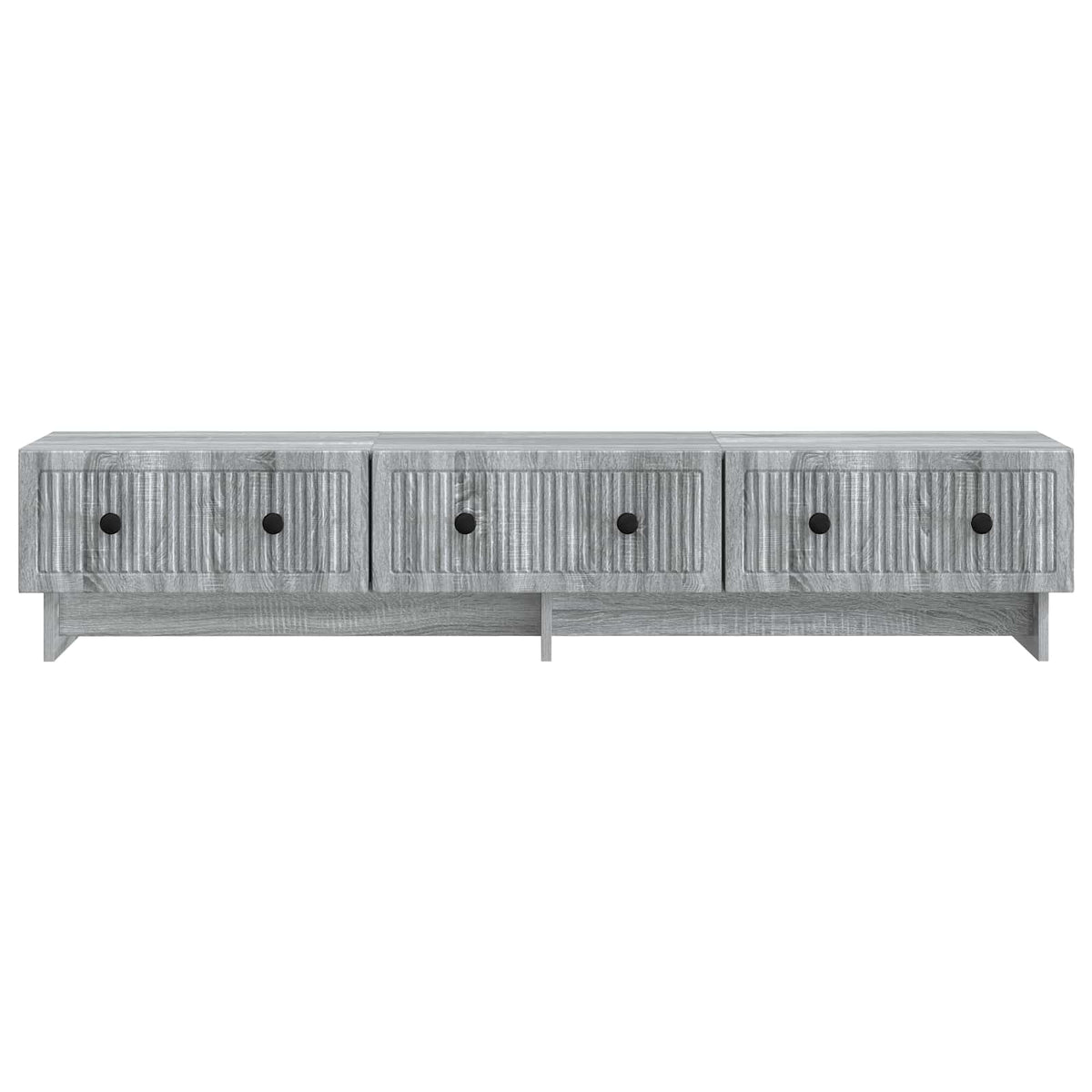 TV-skab 147 x 34,5 x 30 cm Grå sonoma-eg Konstrueret træ