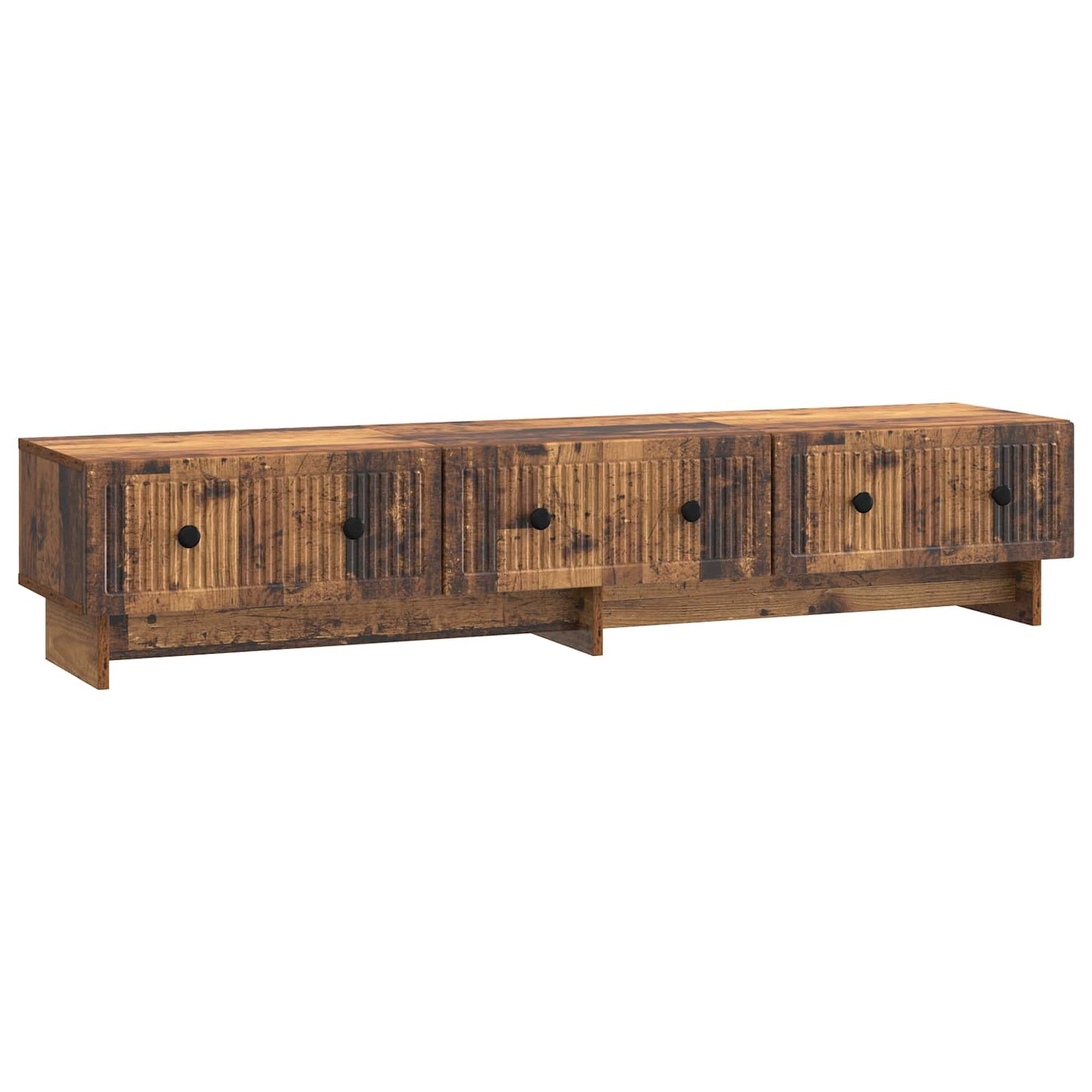 TV-skab 147 x 34,5 x 30 cm Gammelt træ Konstrueret træ
