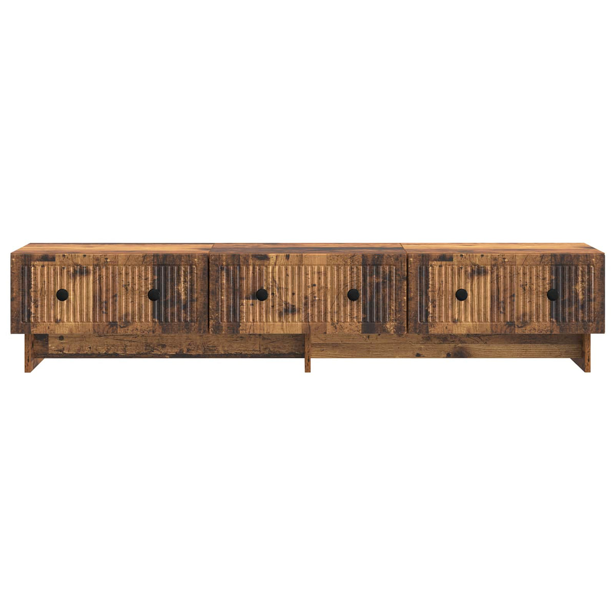 TV-skab 147 x 34,5 x 30 cm Gammelt træ Konstrueret træ