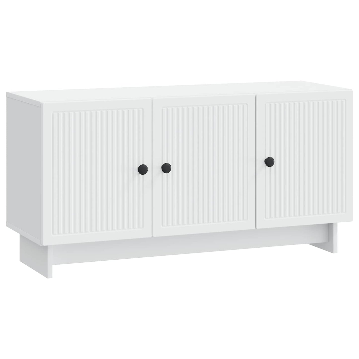 TV-skab Hvid 99 x 34,5 x 50 cm Konstrueret træ
