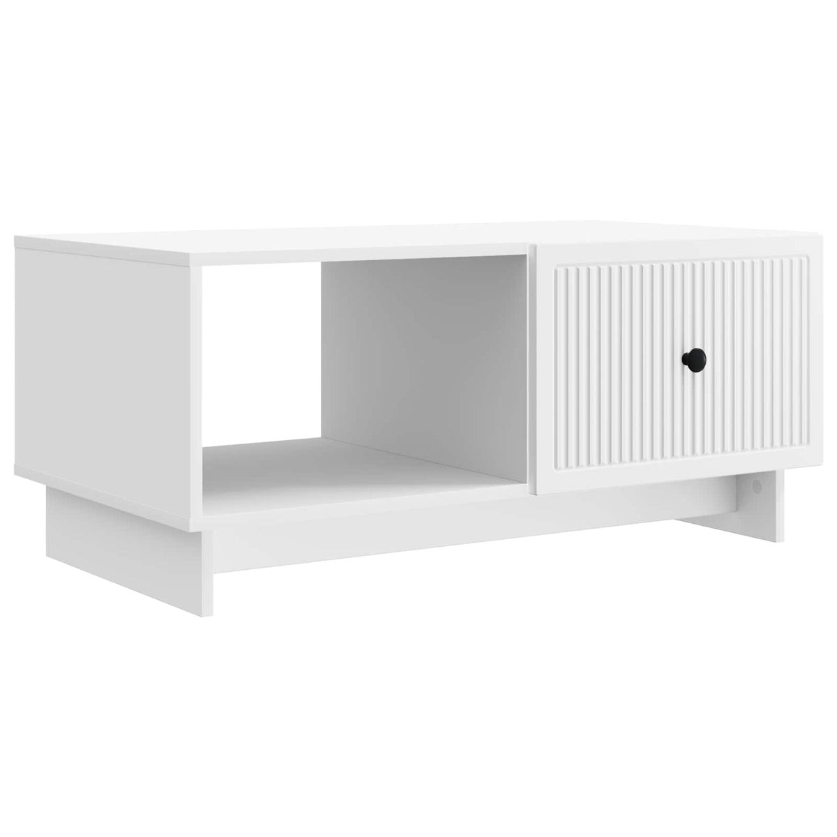 Sofabord Hvid 90 x 50 x 40 cm Konstrueret træ