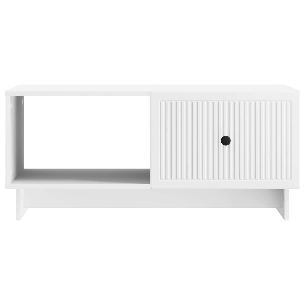 Sofabord Hvid 90 x 50 x 40 cm Konstrueret træ