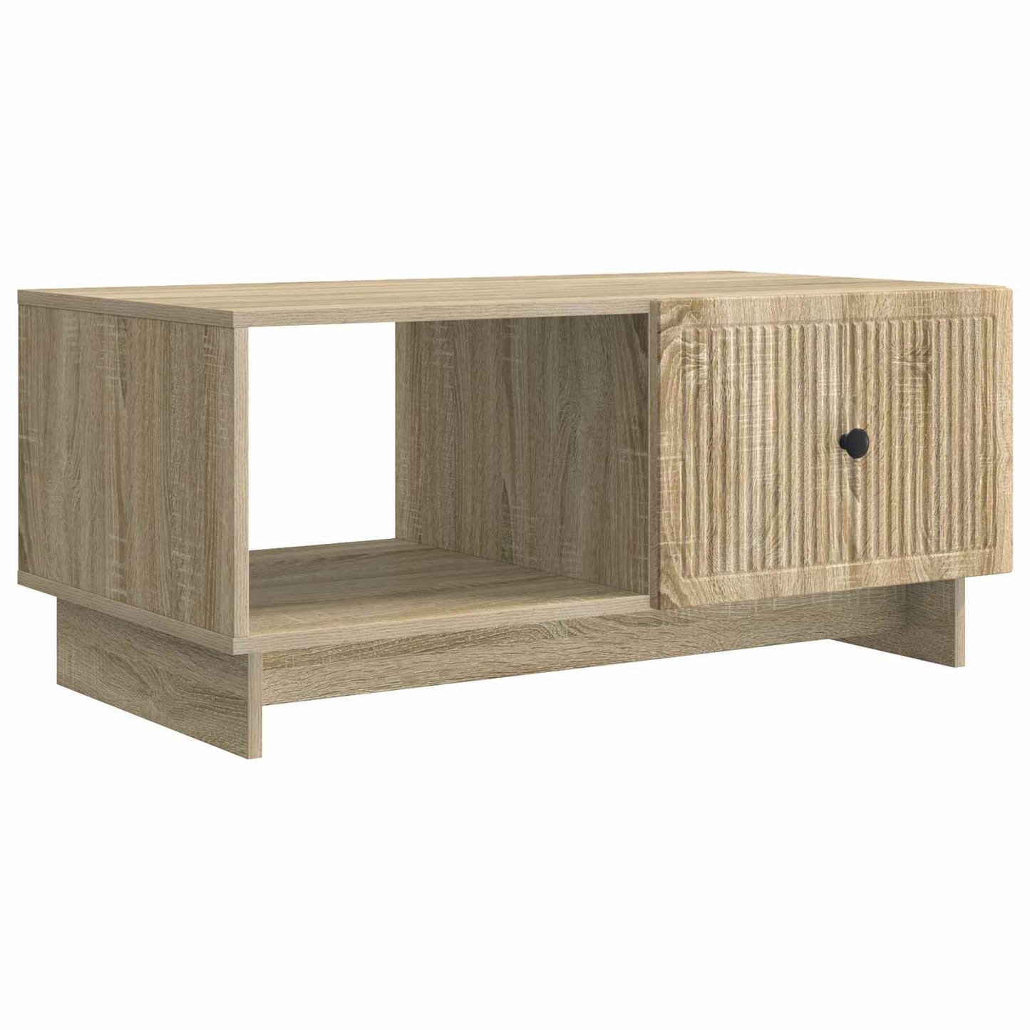 Sofabord Sonoma-eg 90 x 50 x 40 cm Konstrueret træ