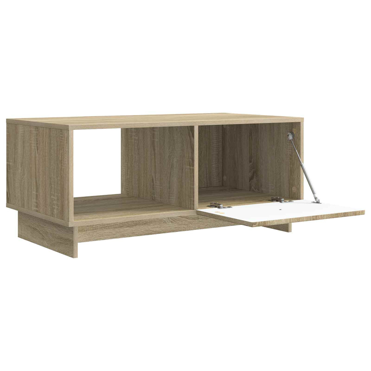 Sofabord Sonoma-eg 90 x 50 x 40 cm Konstrueret træ