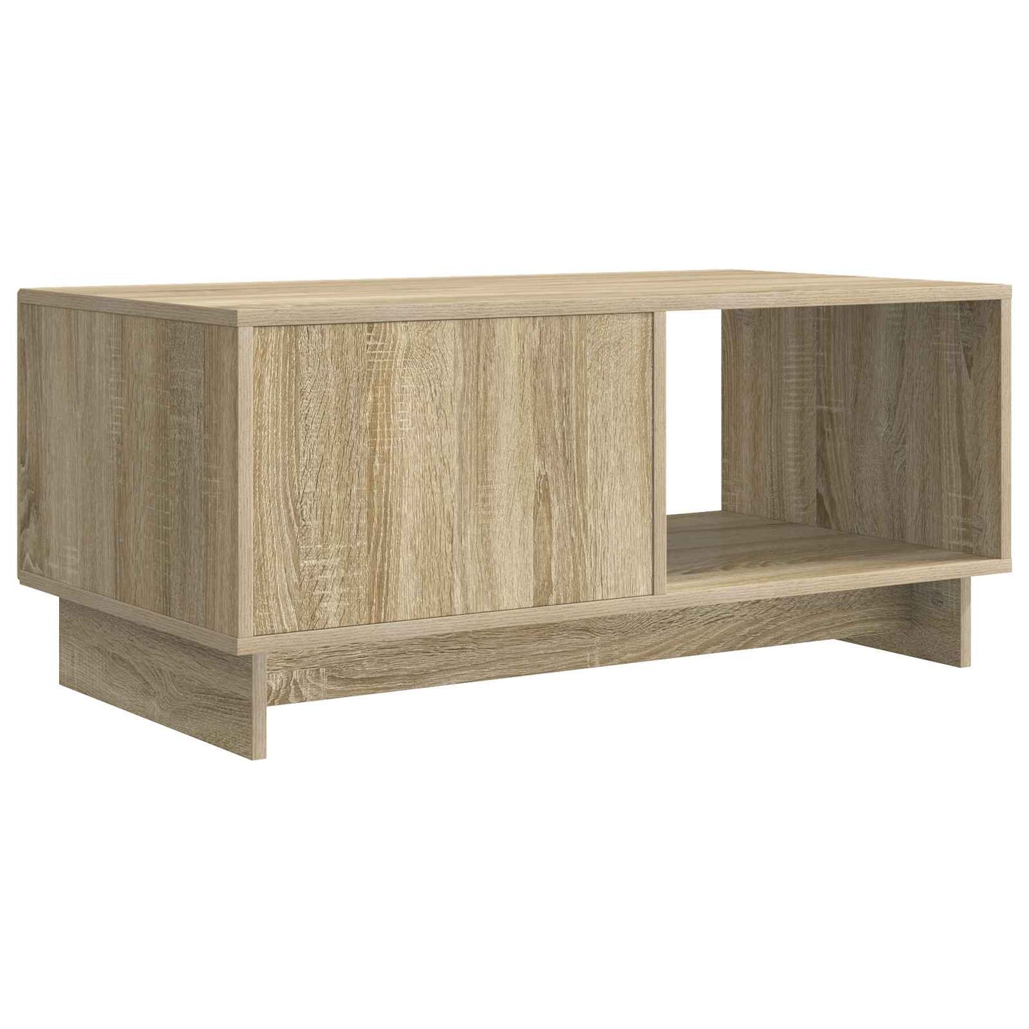 Sofabord Sonoma-eg 90 x 50 x 40 cm Konstrueret træ