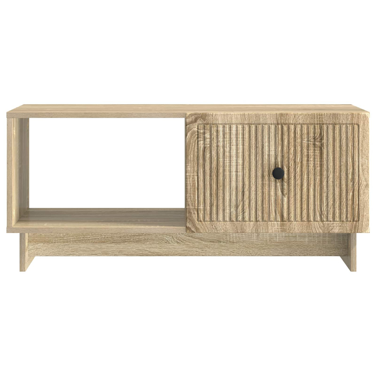 Sofabord Sonoma-eg 90 x 50 x 40 cm Konstrueret træ