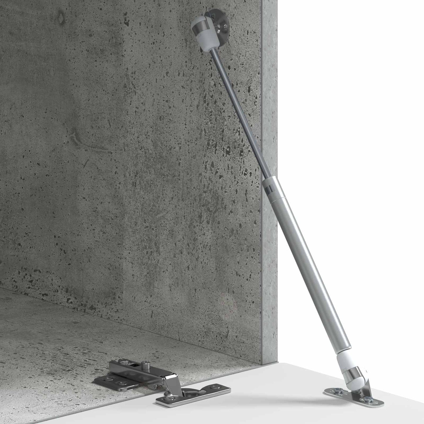 Sofabord Betongrå 90 x 50 x 40 cm Konstrueret træ