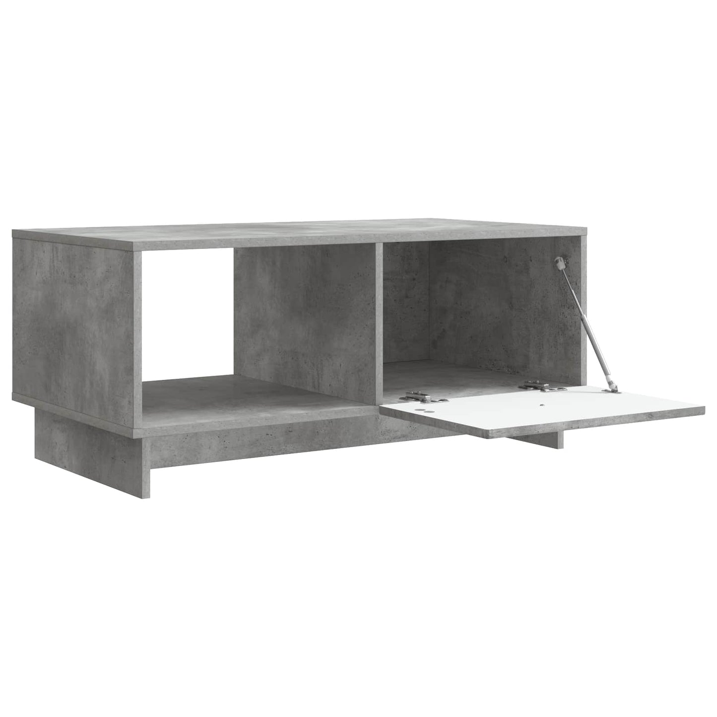 Sofabord Betongrå 90 x 50 x 40 cm Konstrueret træ