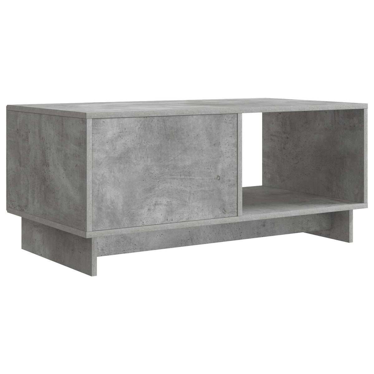 Sofabord Betongrå 90 x 50 x 40 cm Konstrueret træ