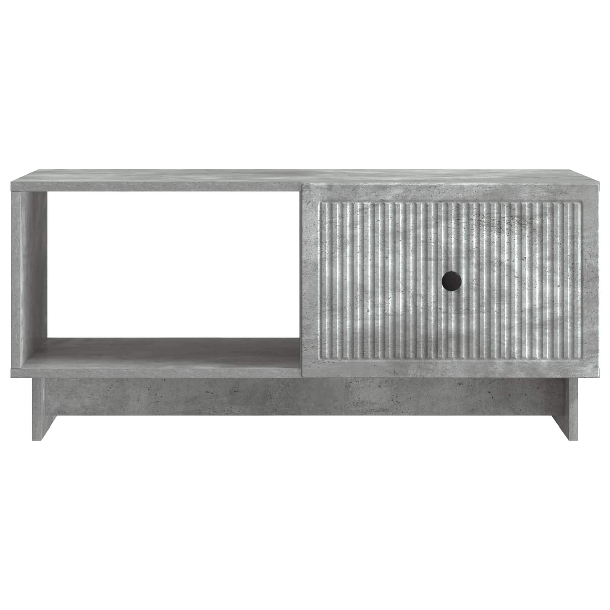 Sofabord Betongrå 90 x 50 x 40 cm Konstrueret træ