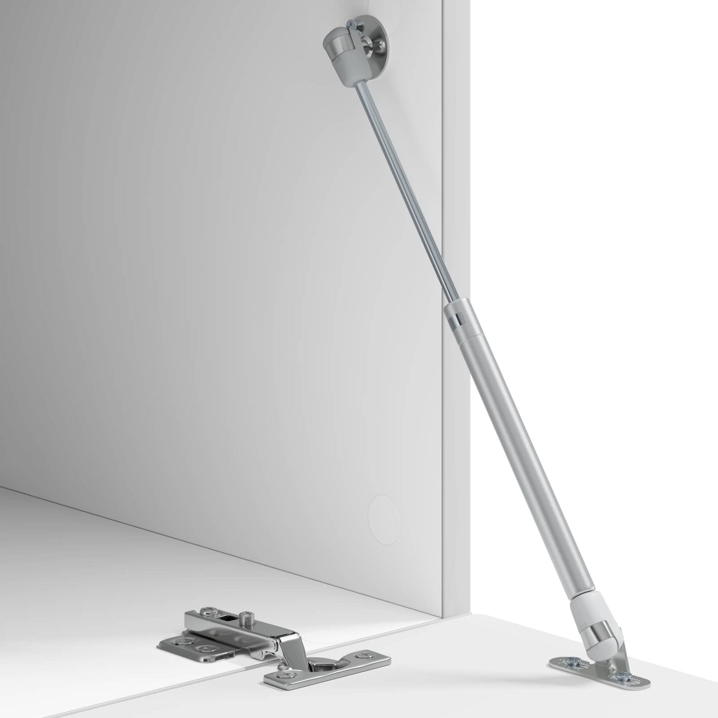 Sofabord Hvid højglans 90 x 50 x 40 cm Konstrueret træ
