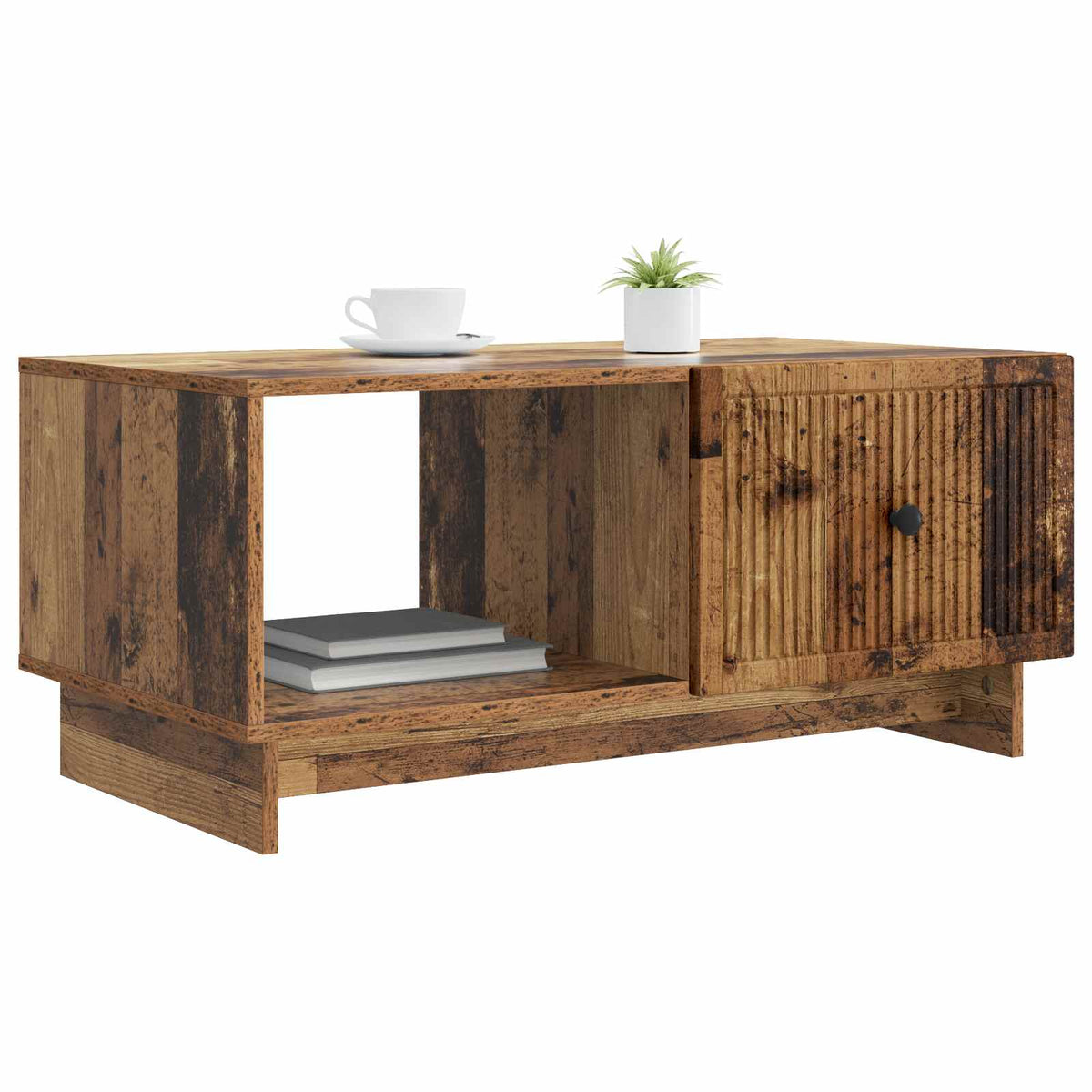 Sofabord Gammelt træ 90 x 50 x 40 cm Konstrueret træ