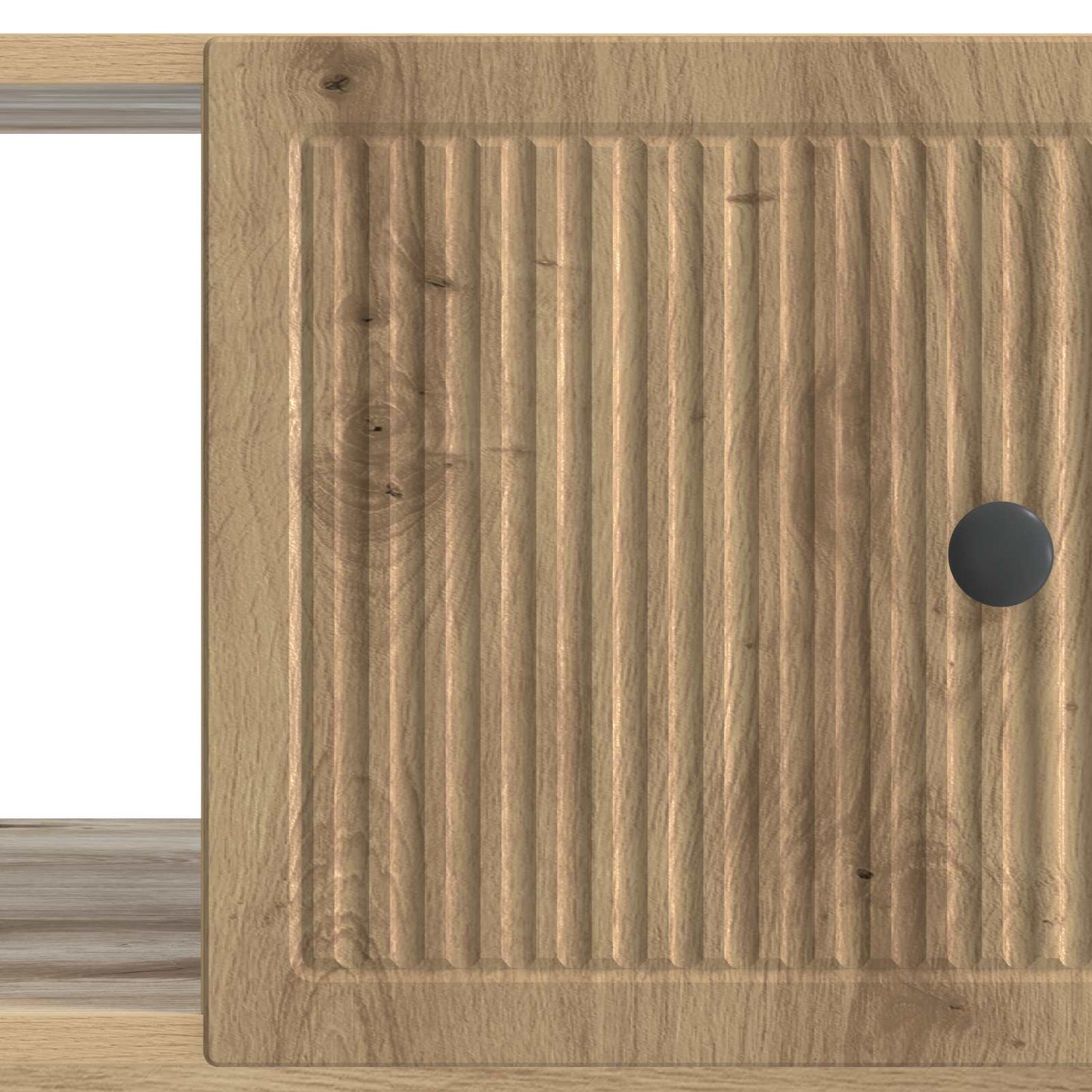 Sofabord Artisan-eg 90 x 50 x 40 cm Konstrueret træ
