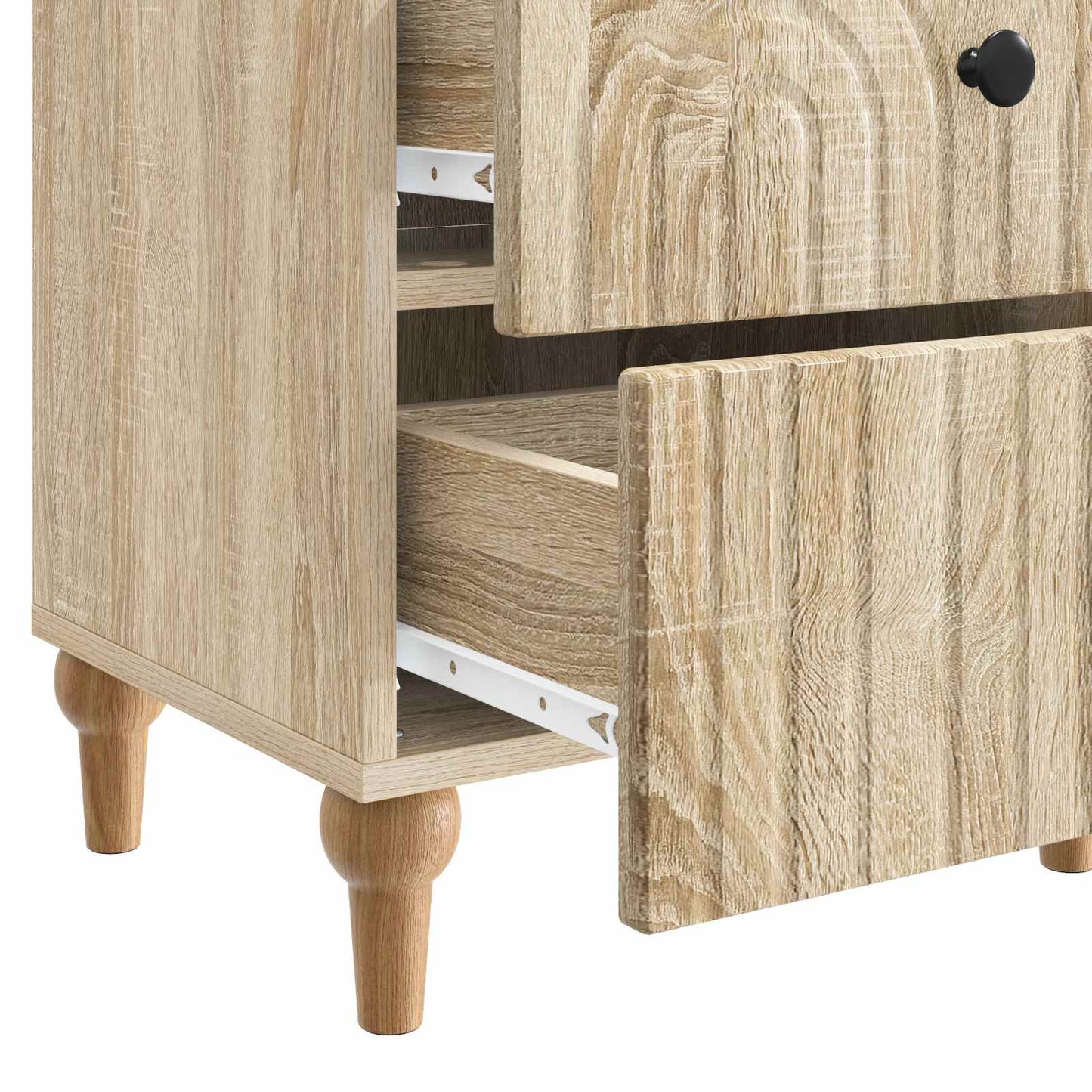 Natskab med skuffe Sonoma-eg 43 x 34,5 x 48 cm Konstrueret træ