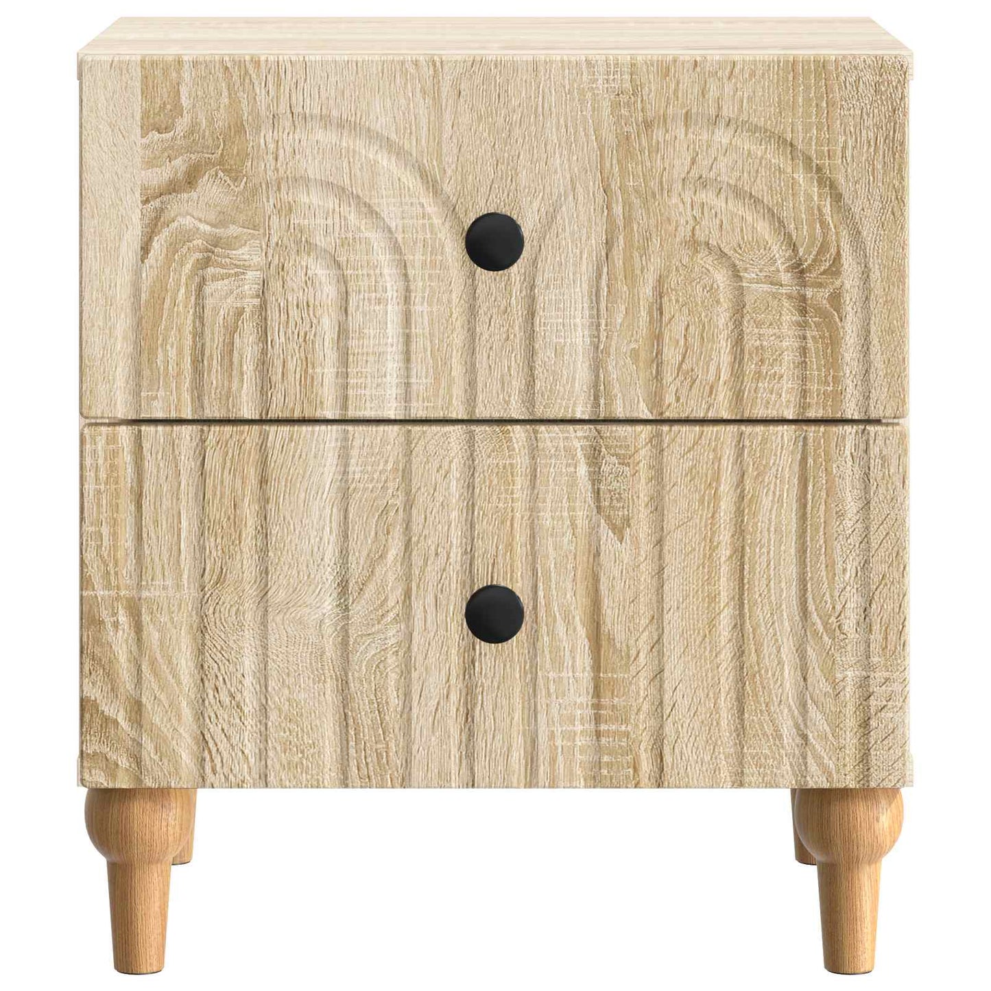 Natskab 2 stk. Sonoma-eg 43 x 34,5 x 48 cm Konstrueret træ