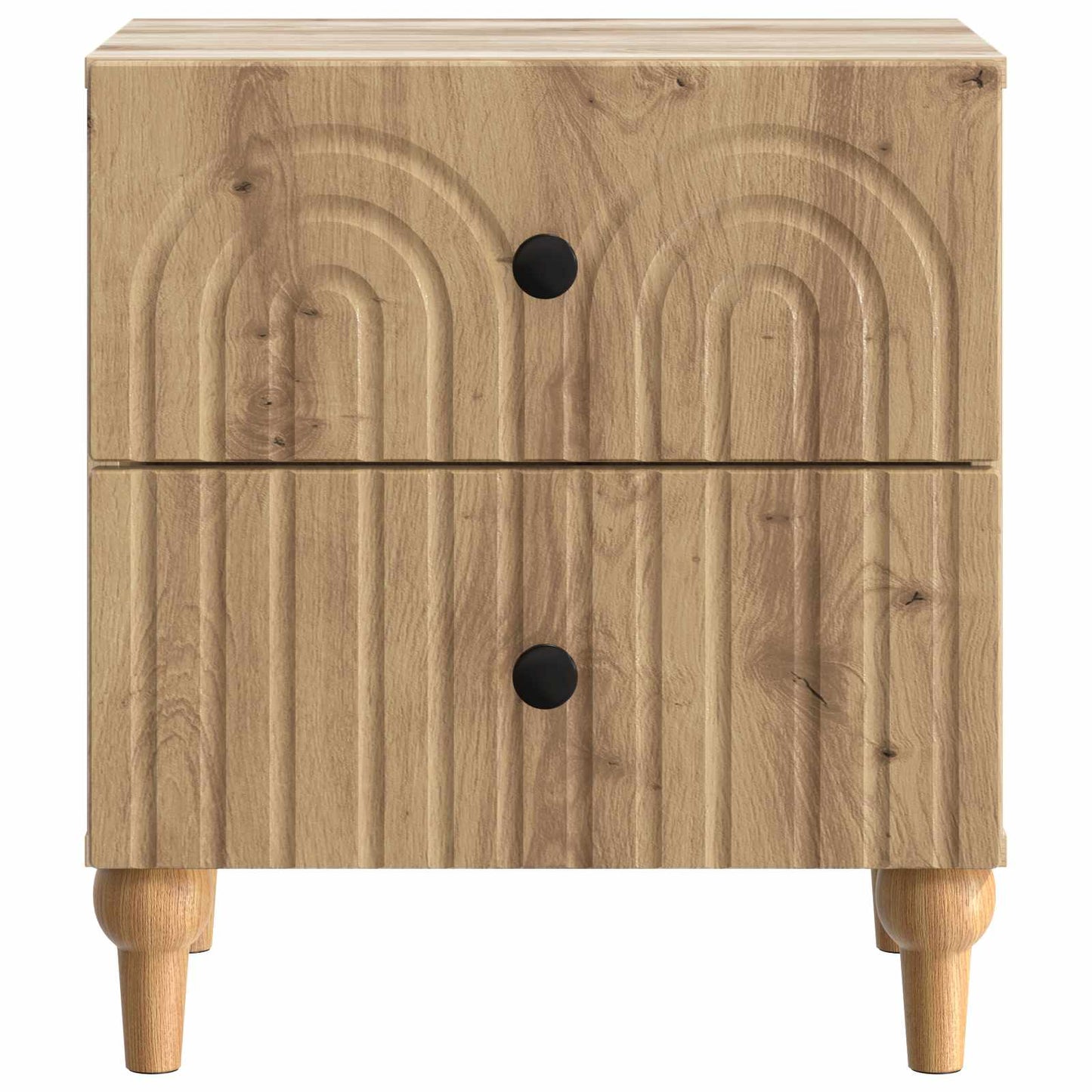 Natskab 2 stk. Artisan-eg 43 x 34,5 x 48 cm Konstrueret træ
