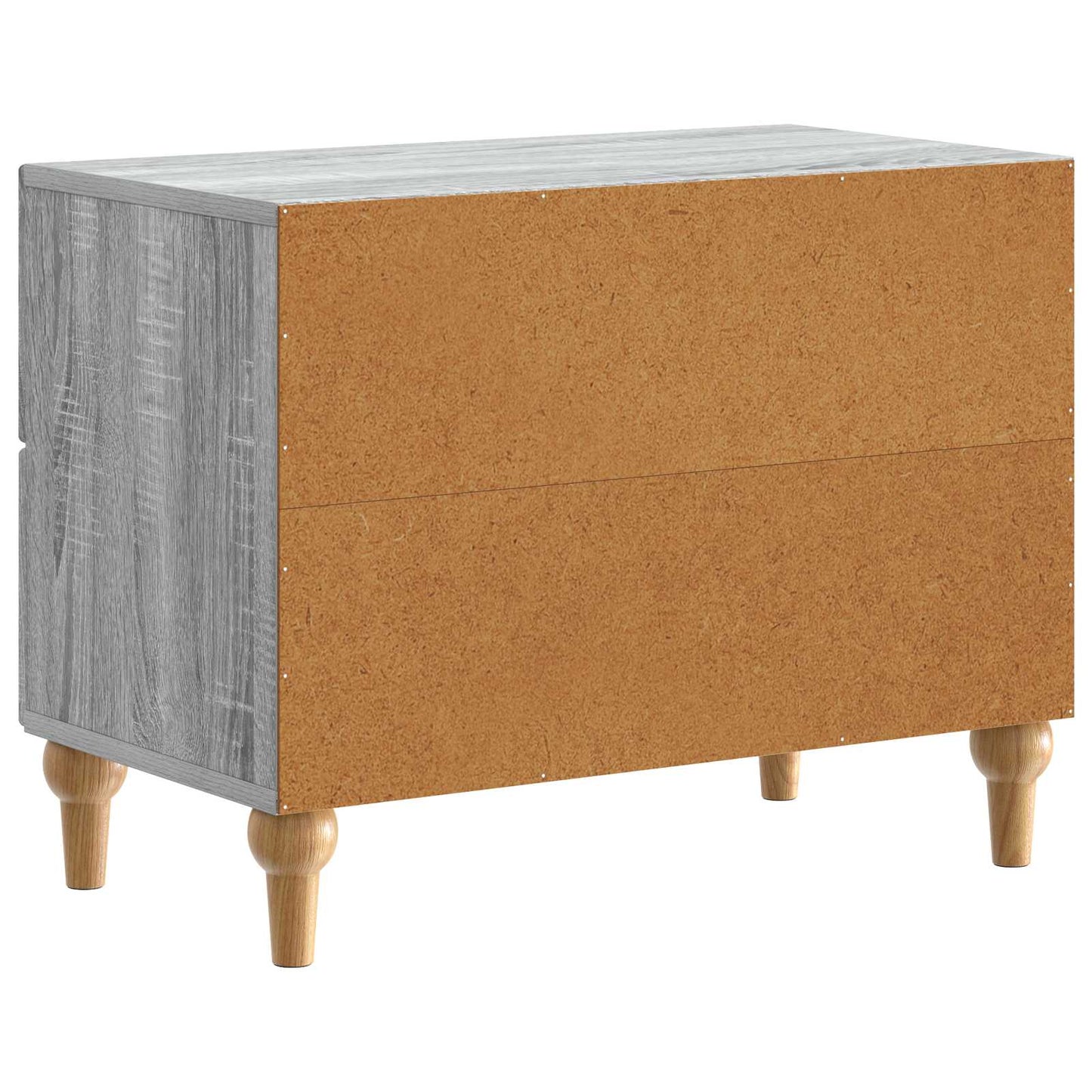 Natskab Grå sonoma-eg 62 x 34,5 x 48 cm Konstrueret træ