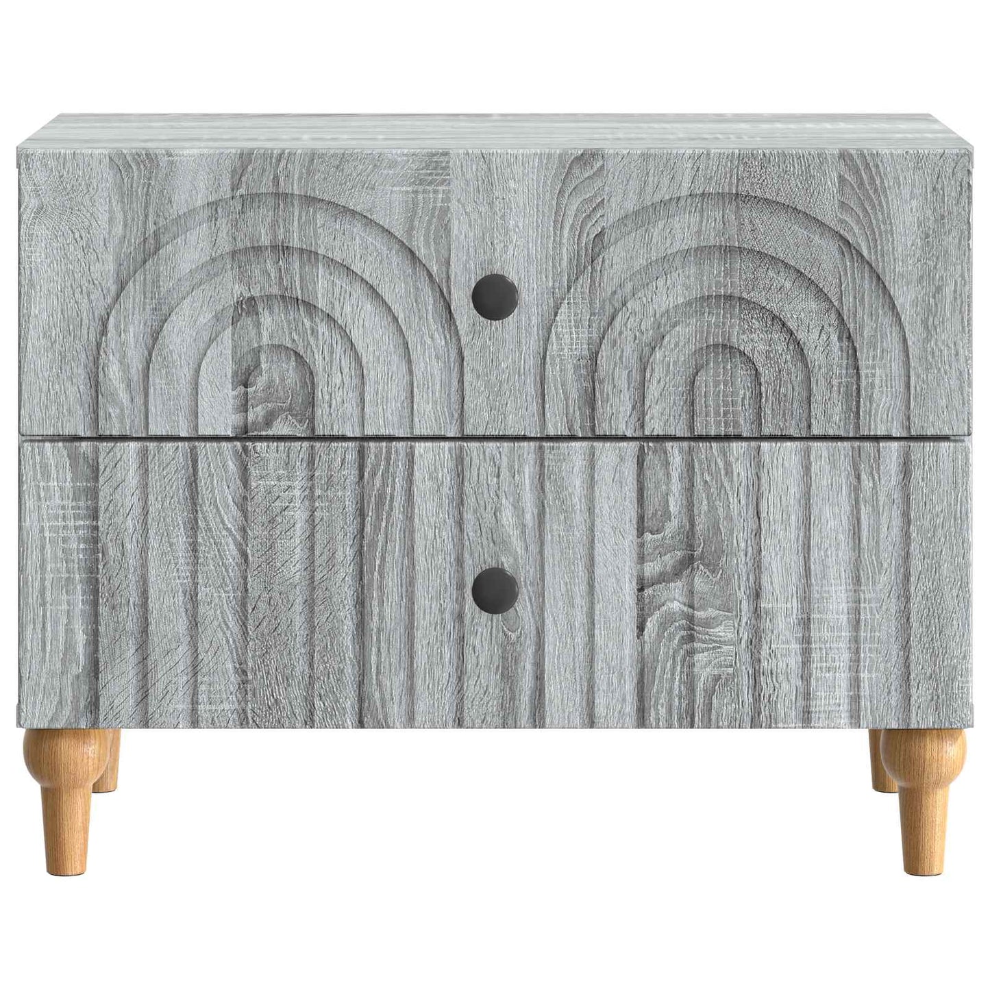 Natskab Grå sonoma-eg 62 x 34,5 x 48 cm Konstrueret træ