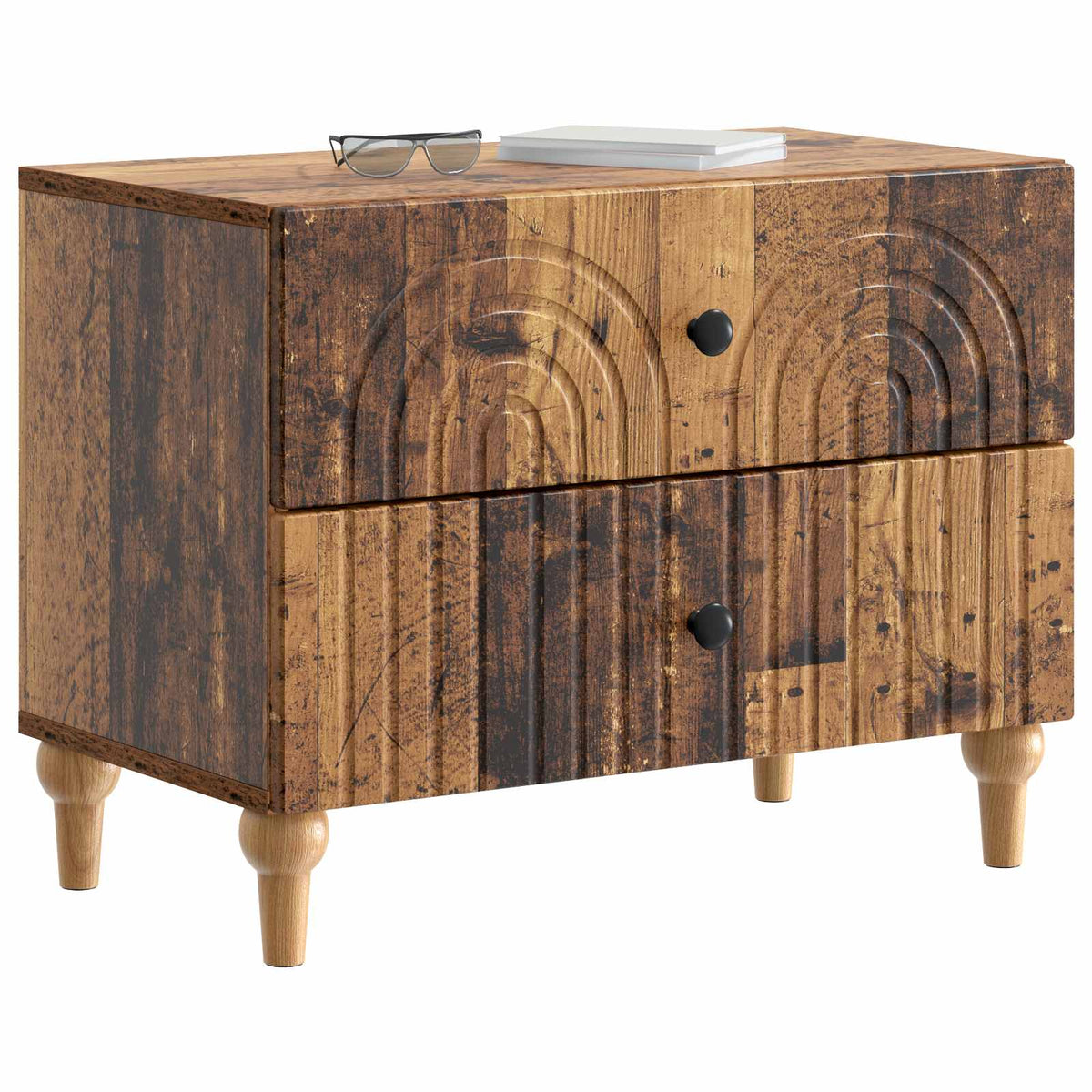 Natskab Gammelt træ 62 x 34,5 x 48 cm Konstrueret træ