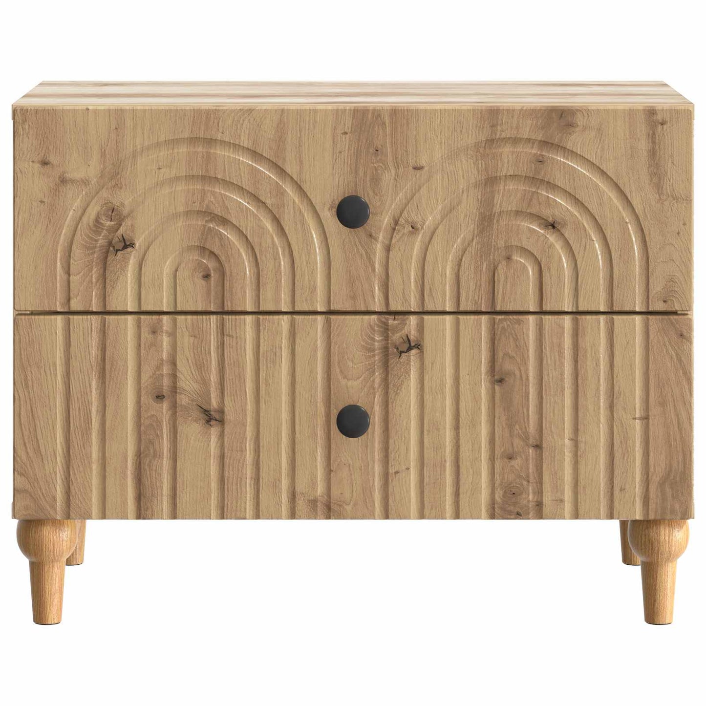 Natskab Artisan-eg 62 x 34,5 x 48 cm Konstrueret træ