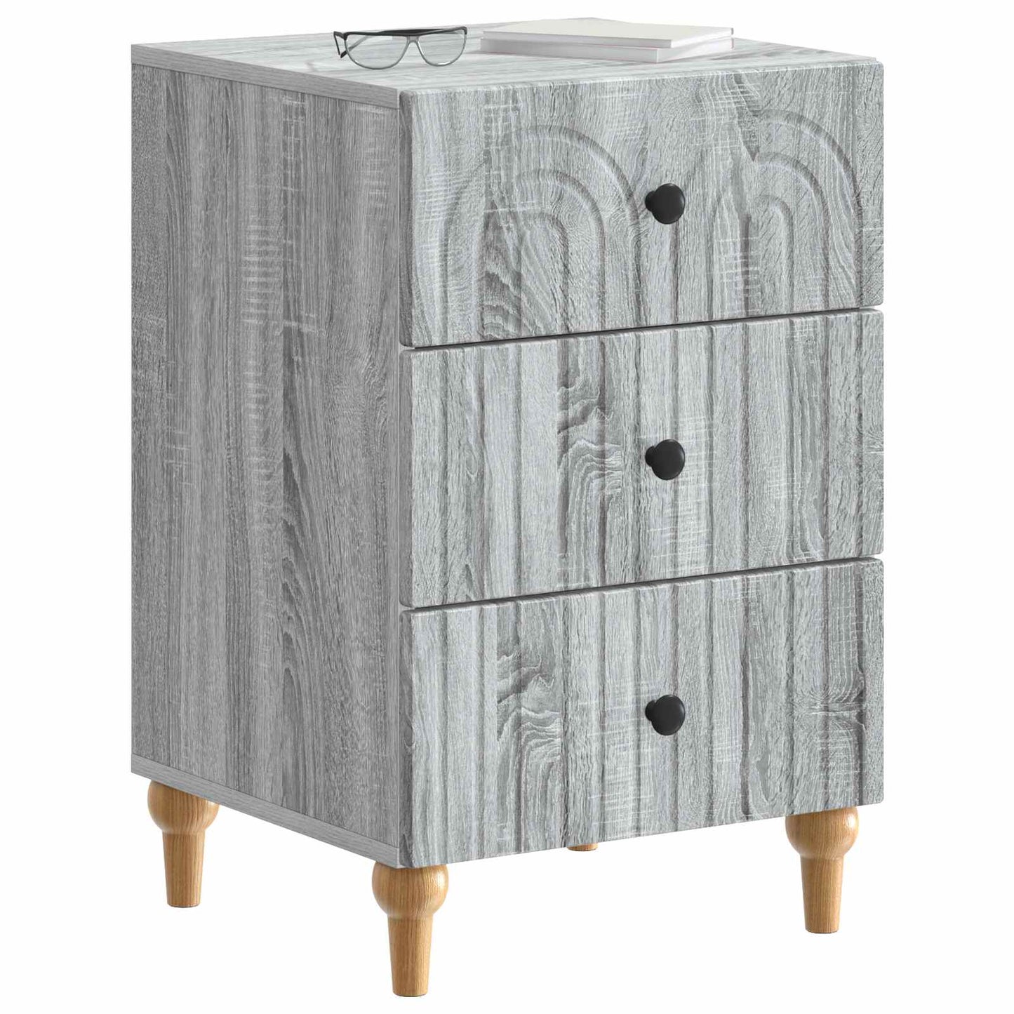 Natskab Grå sonoma-eg 43x 41 x 66,5 cm Konstrueret træ