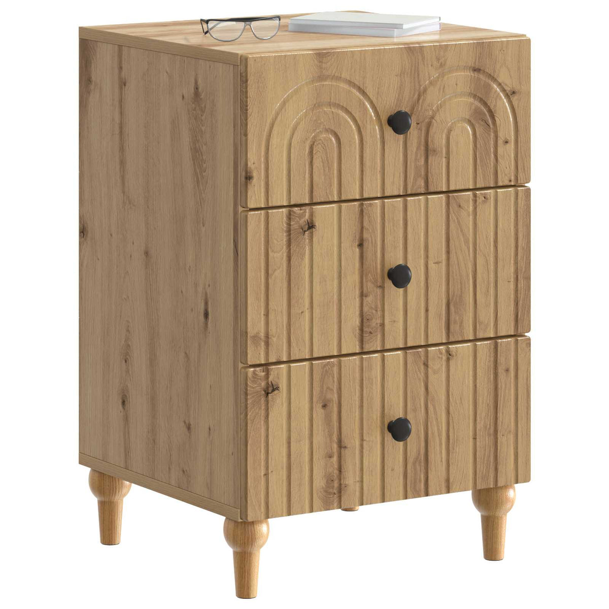 Natskab Artisan-eg 43x 41 x 66,5 cm Konstrueret træ