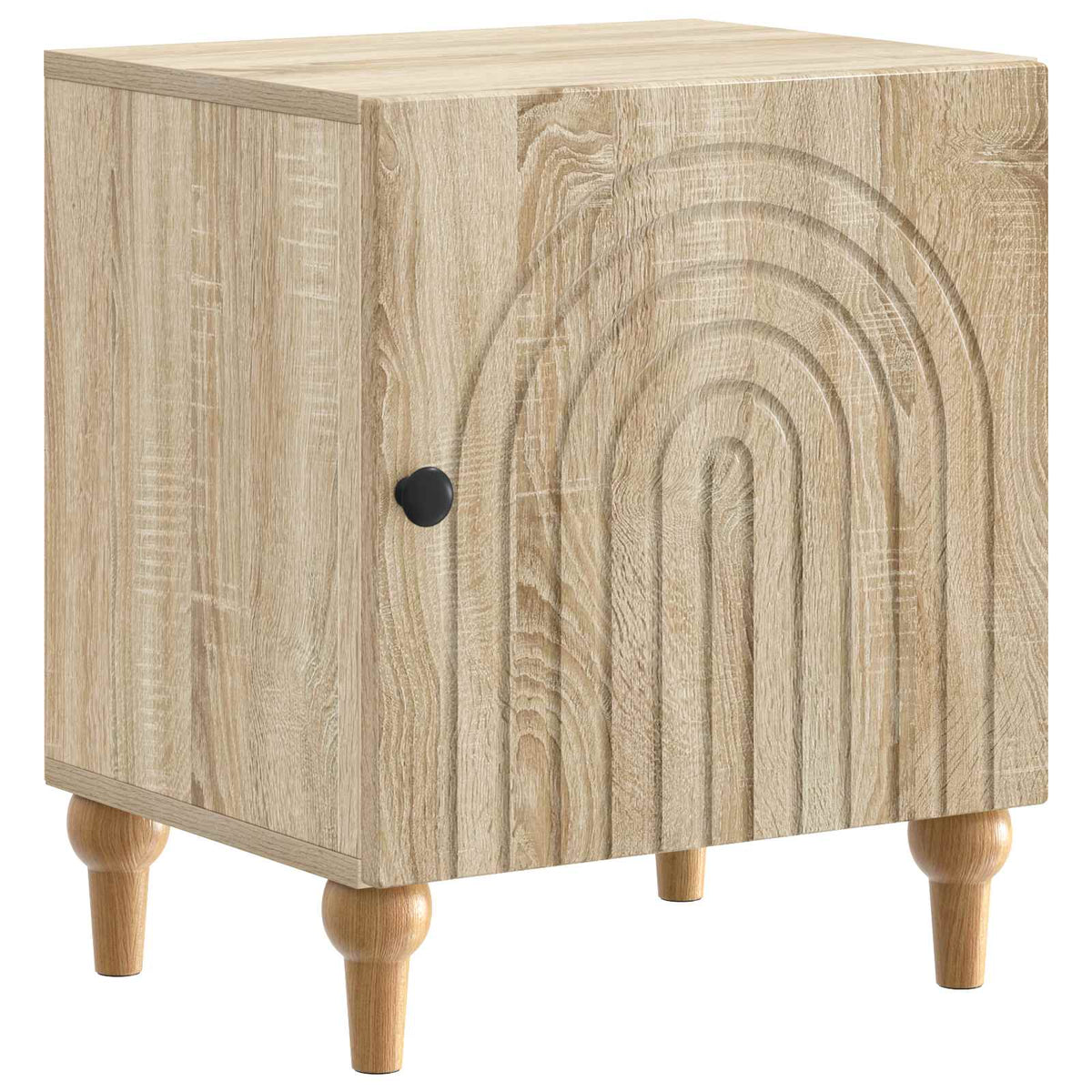 Natskab 2 stk. Sonoma-eg 43 x 34,5 x 50 cm Konstrueret træ