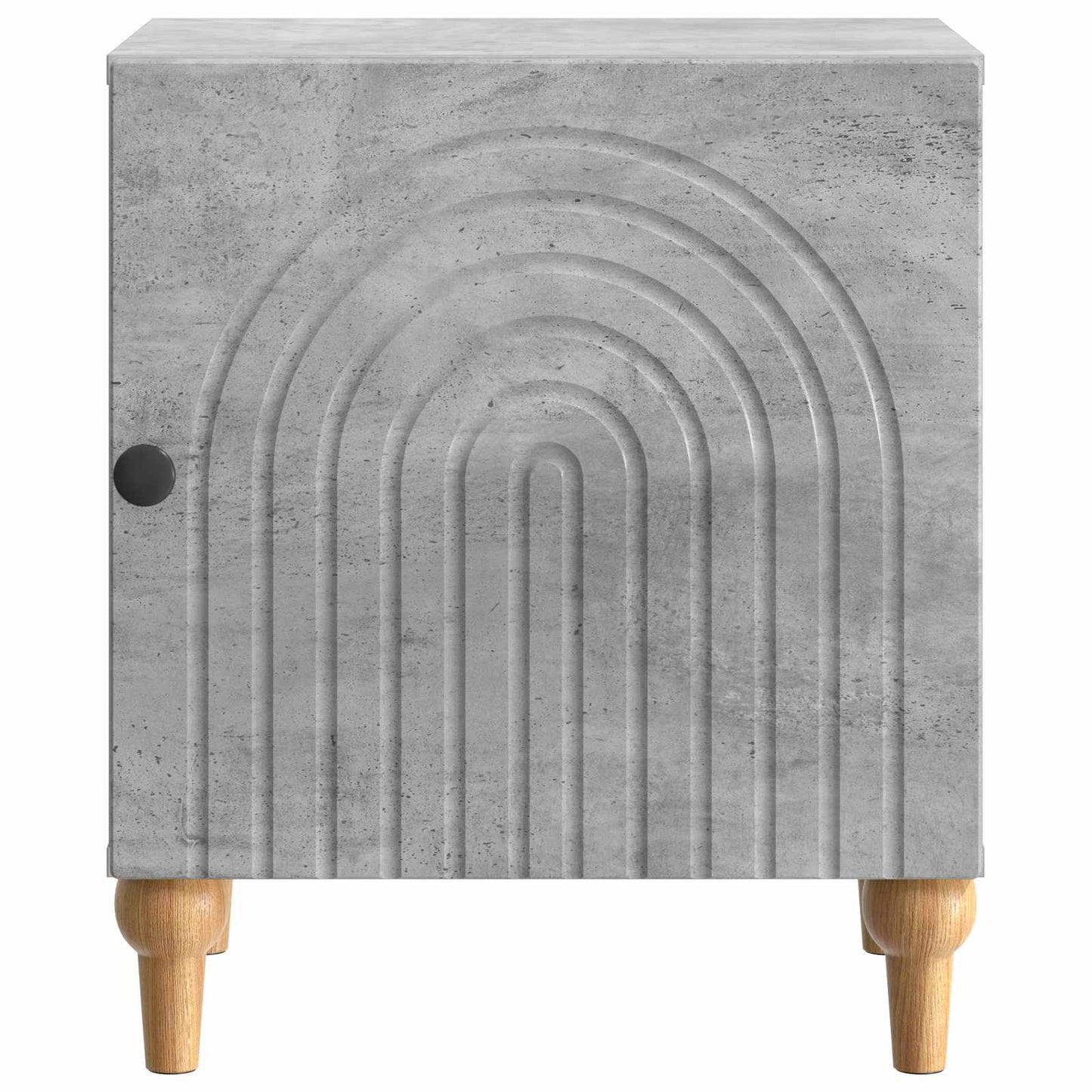 Natskab Betongrå 43 x 34,5 x 50 cm Konstrueret træ