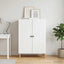 Sideboard Hvid 66 x 34,5 x 90 cm Konstrueret træ