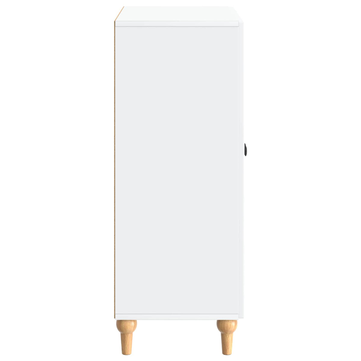 Sideboard Hvid 66 x 34,5 x 90 cm Konstrueret træ