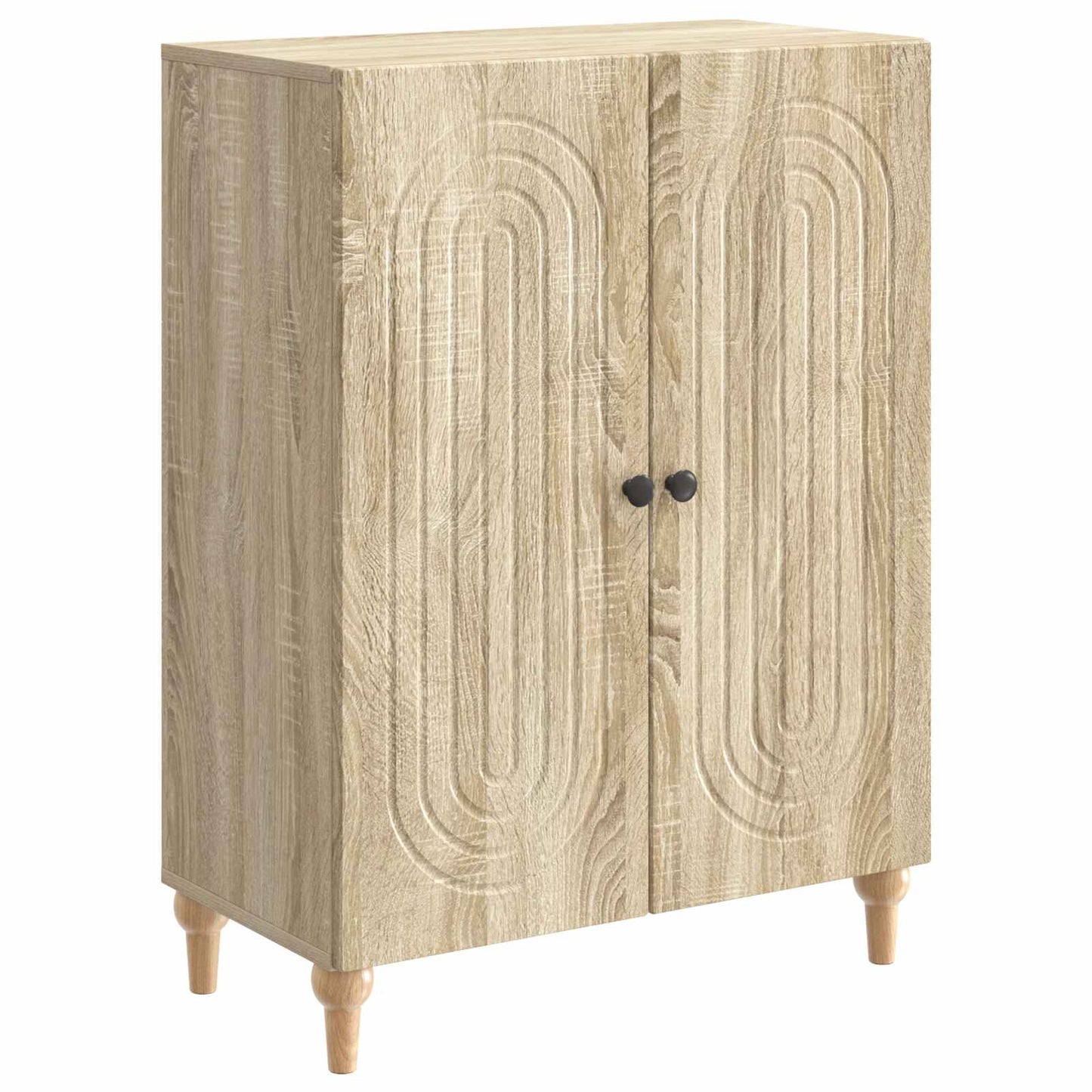 Sideboard Sonoma-eg 66 x 34,5 x 90 cm Konstrueret træ