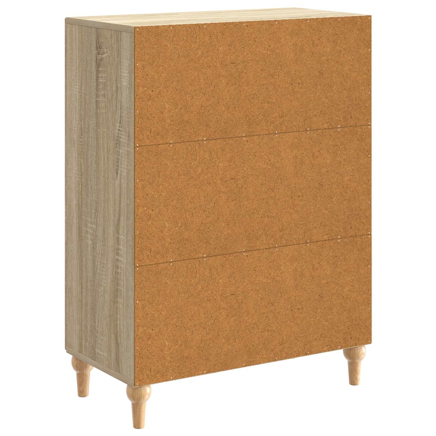 Sideboard Sonoma-eg 66 x 34,5 x 90 cm Konstrueret træ