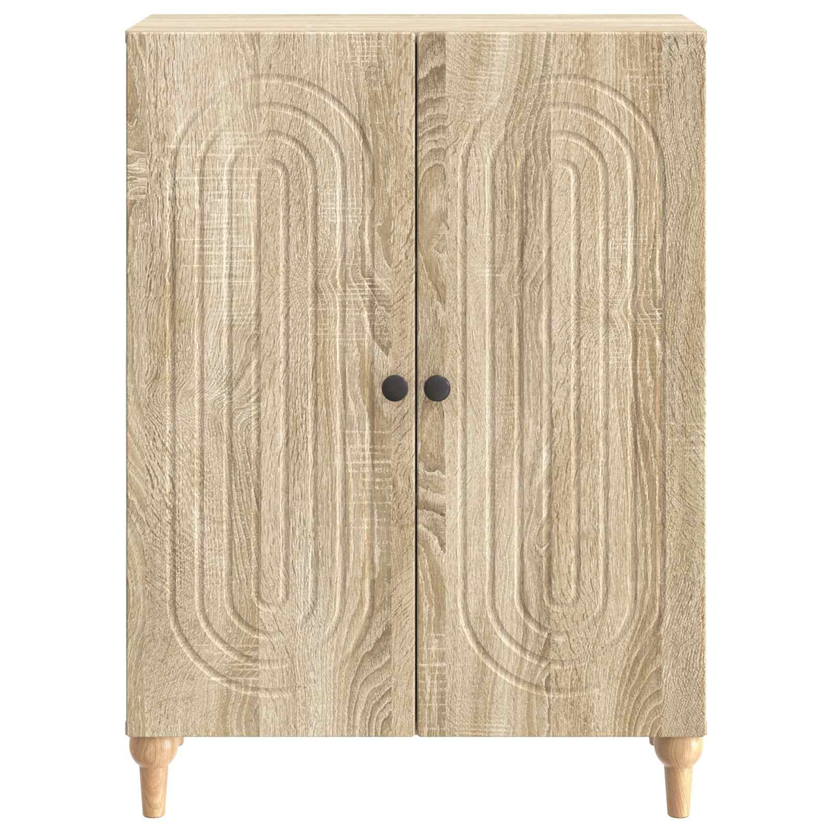 Sideboard Sonoma-eg 66 x 34,5 x 90 cm Konstrueret træ
