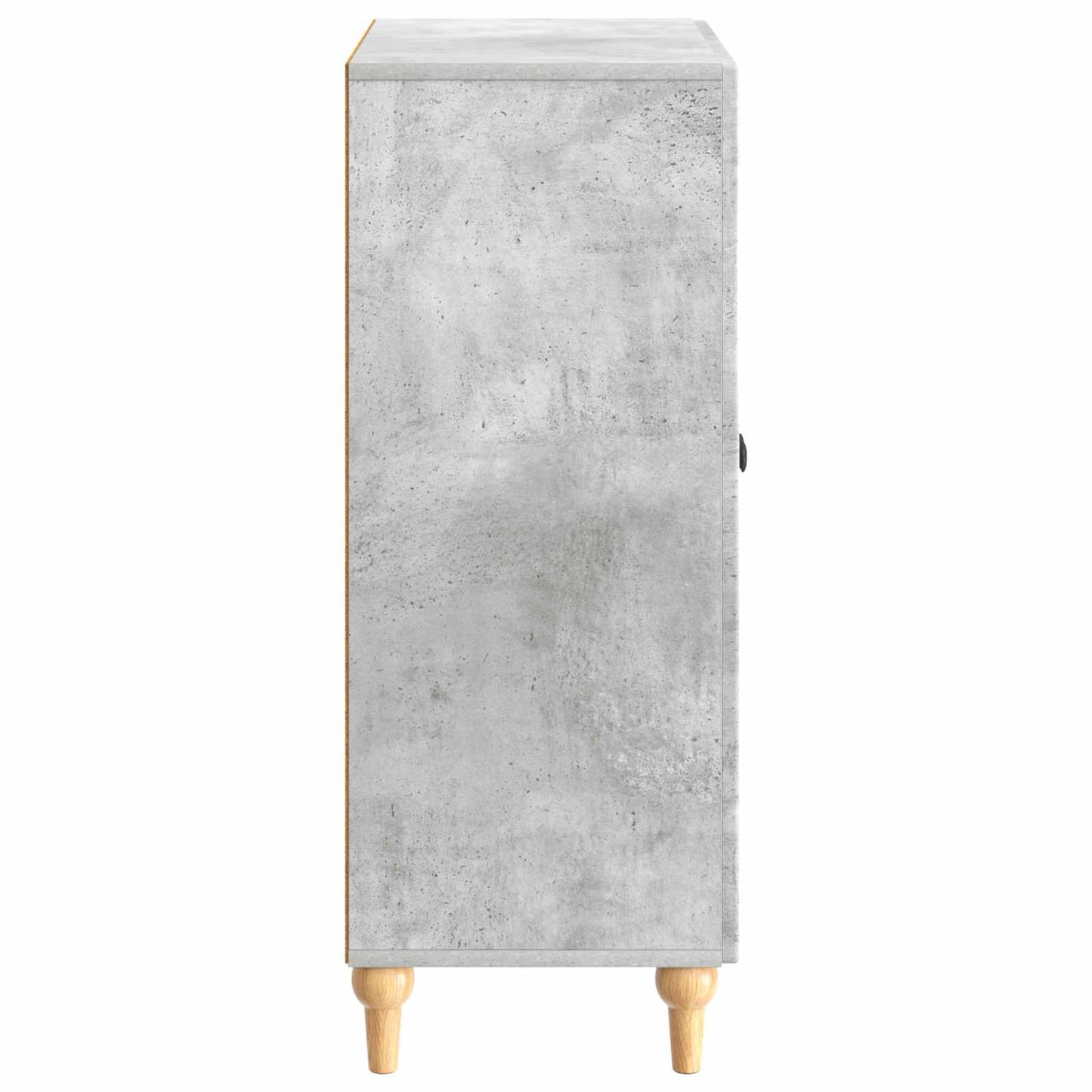 Sideboard Betongrå 66 x 34,5 x 90 cm Konstrueret træ