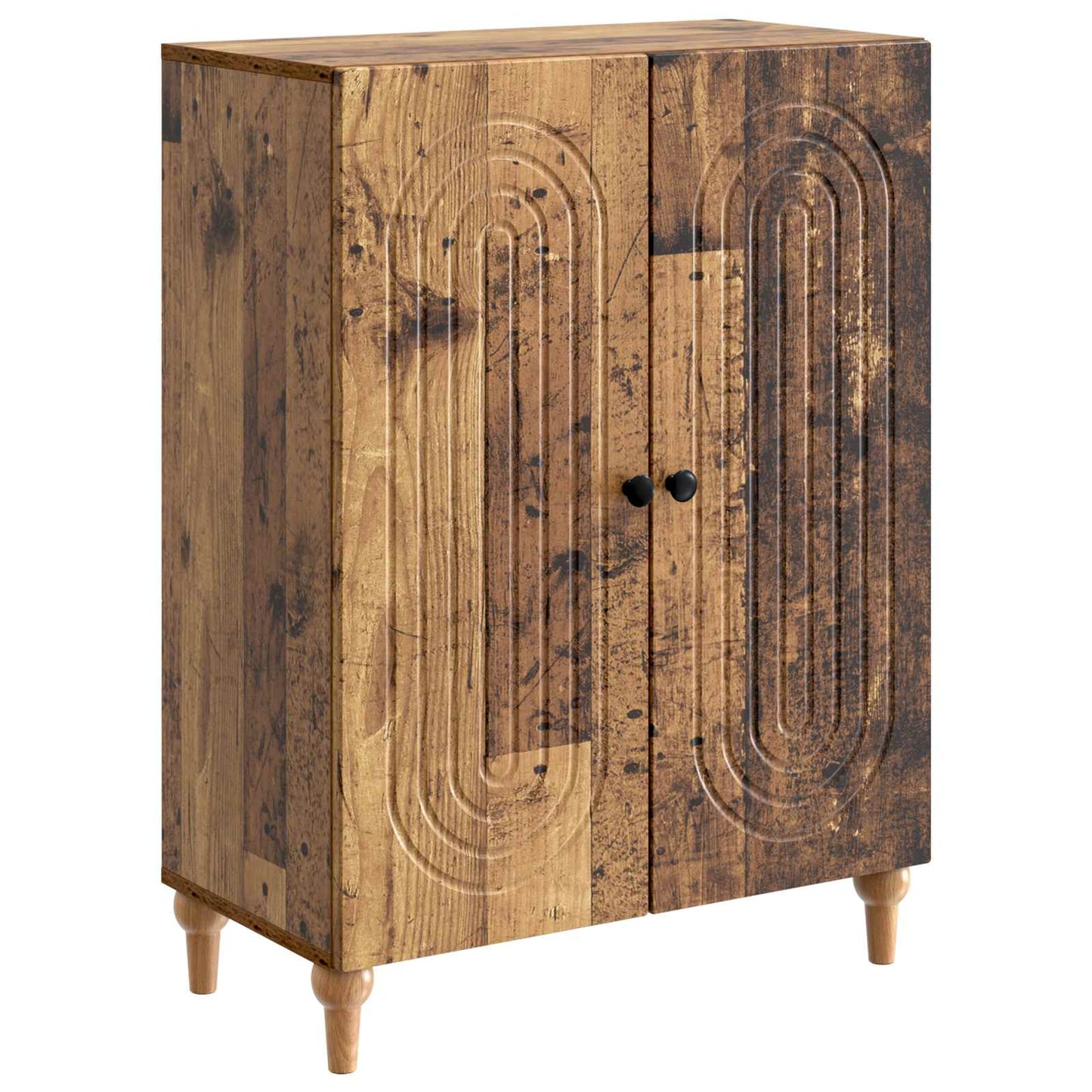 Sideboard Gammelt træ 66 x 34,5 x 90 cm Konstrueret træ