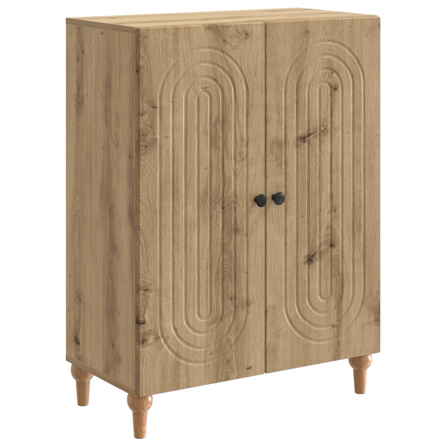 Sideboard Artisan-eg 66 x 34,5 x 90 cm Konstrueret træ