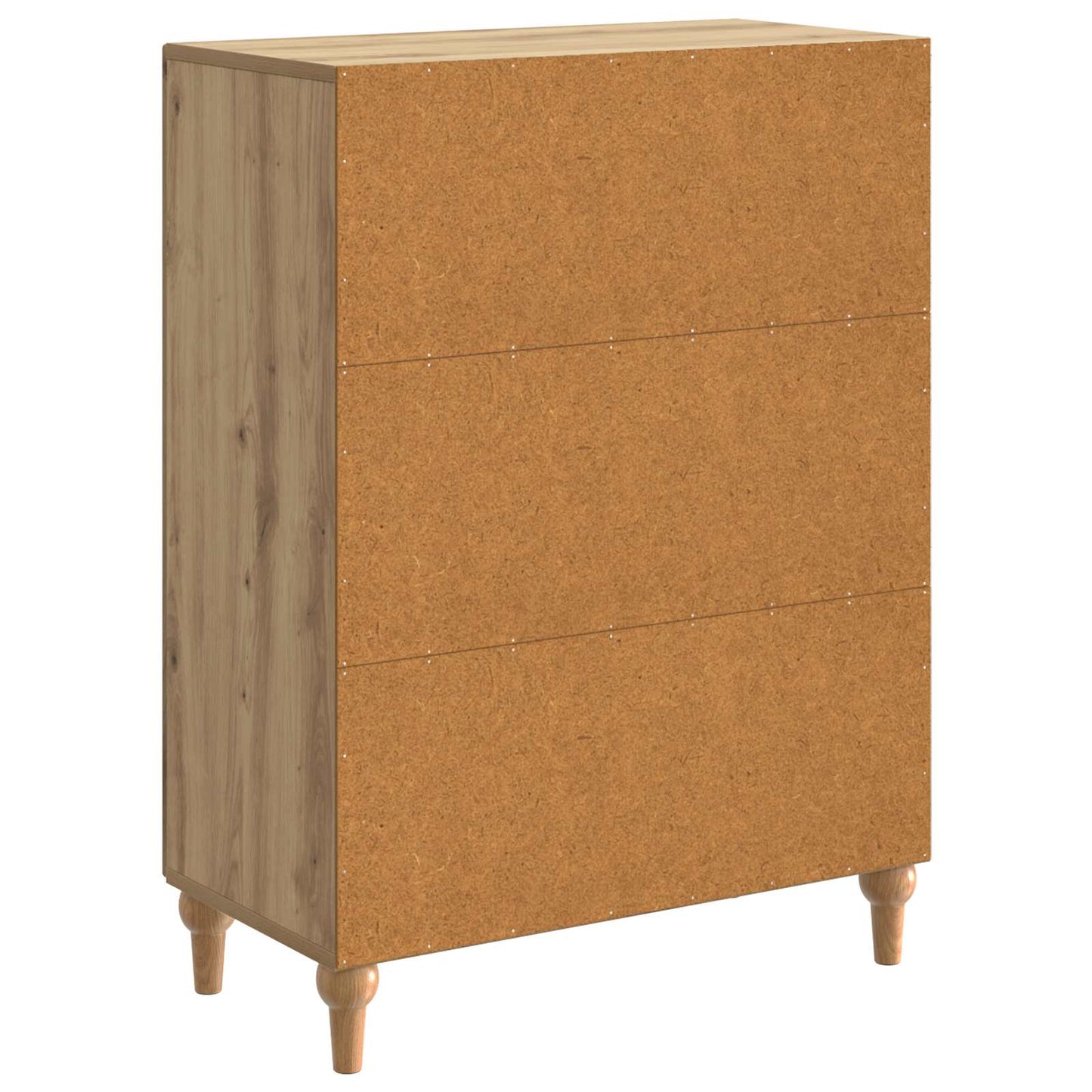 Sideboard Artisan-eg 66 x 34,5 x 90 cm Konstrueret træ