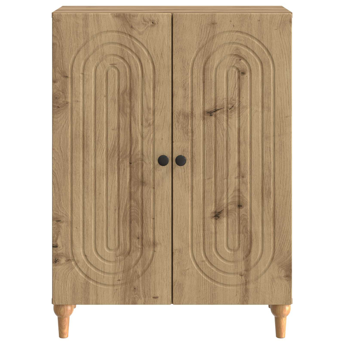 Sideboard Artisan-eg 66 x 34,5 x 90 cm Konstrueret træ
