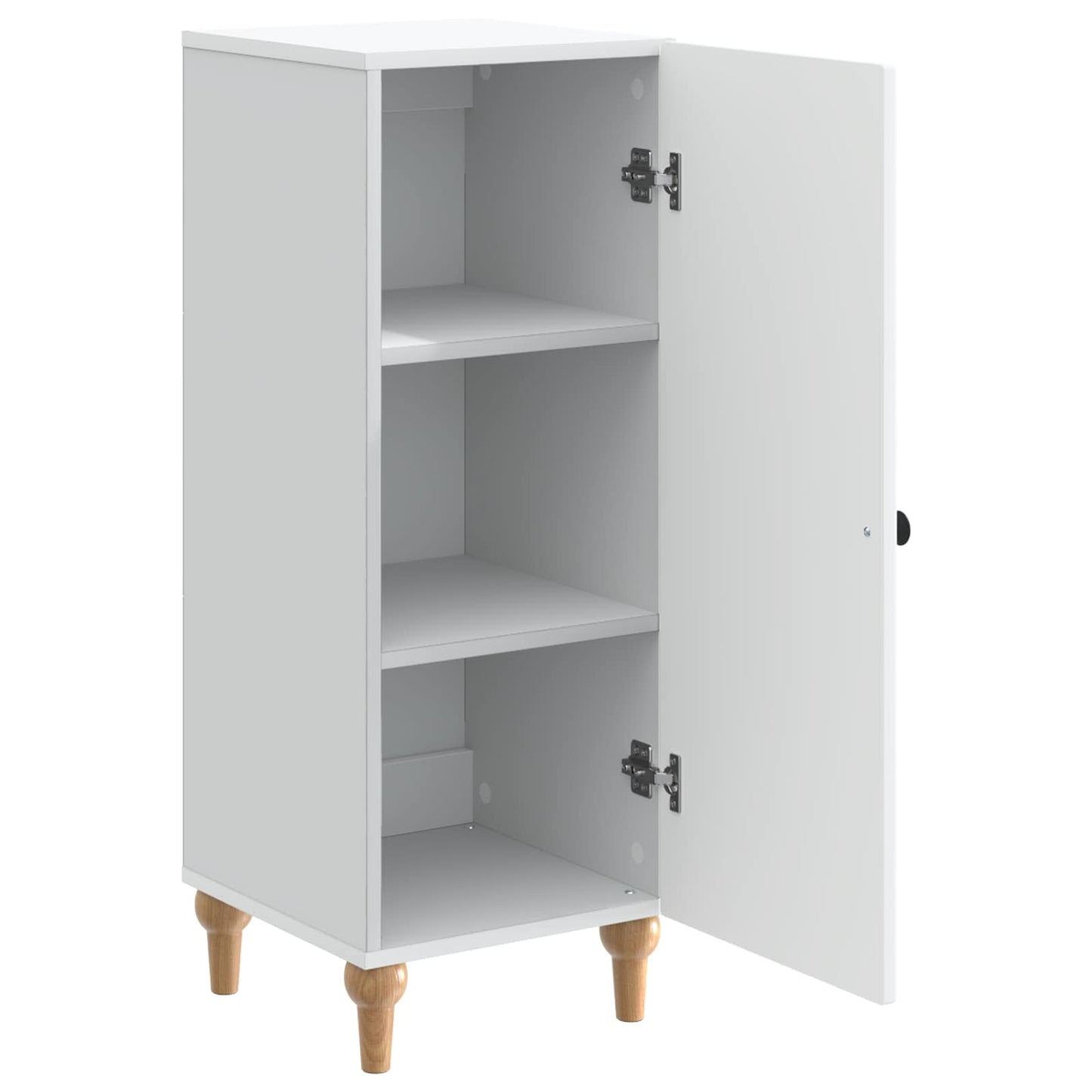 Sideboard Hvid 33 x 34,5 x 90 cm Konstrueret træ