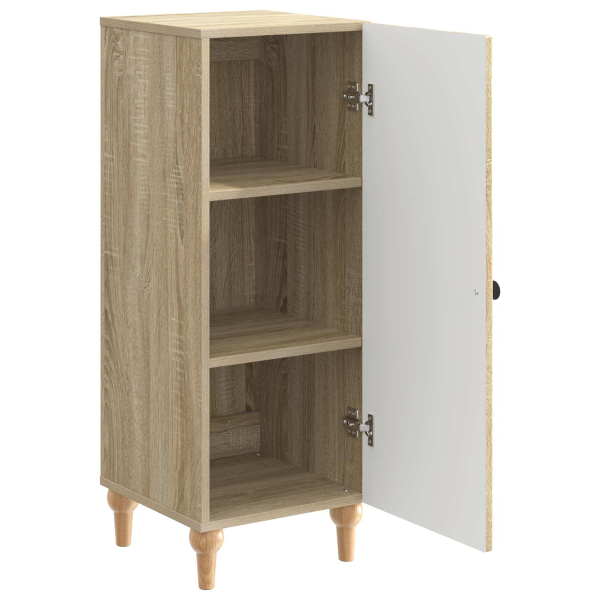 Sideboard Sonoma-eg 33 x 34,5 x 90 cm Konstrueret træ