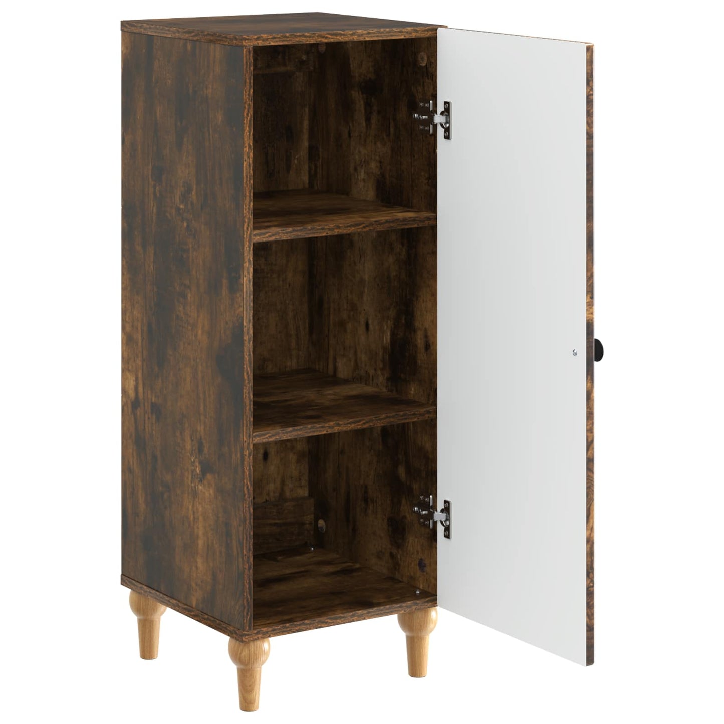 Sideboard Røget eg 33 x 34,5 x 90 cm Konstrueret træ