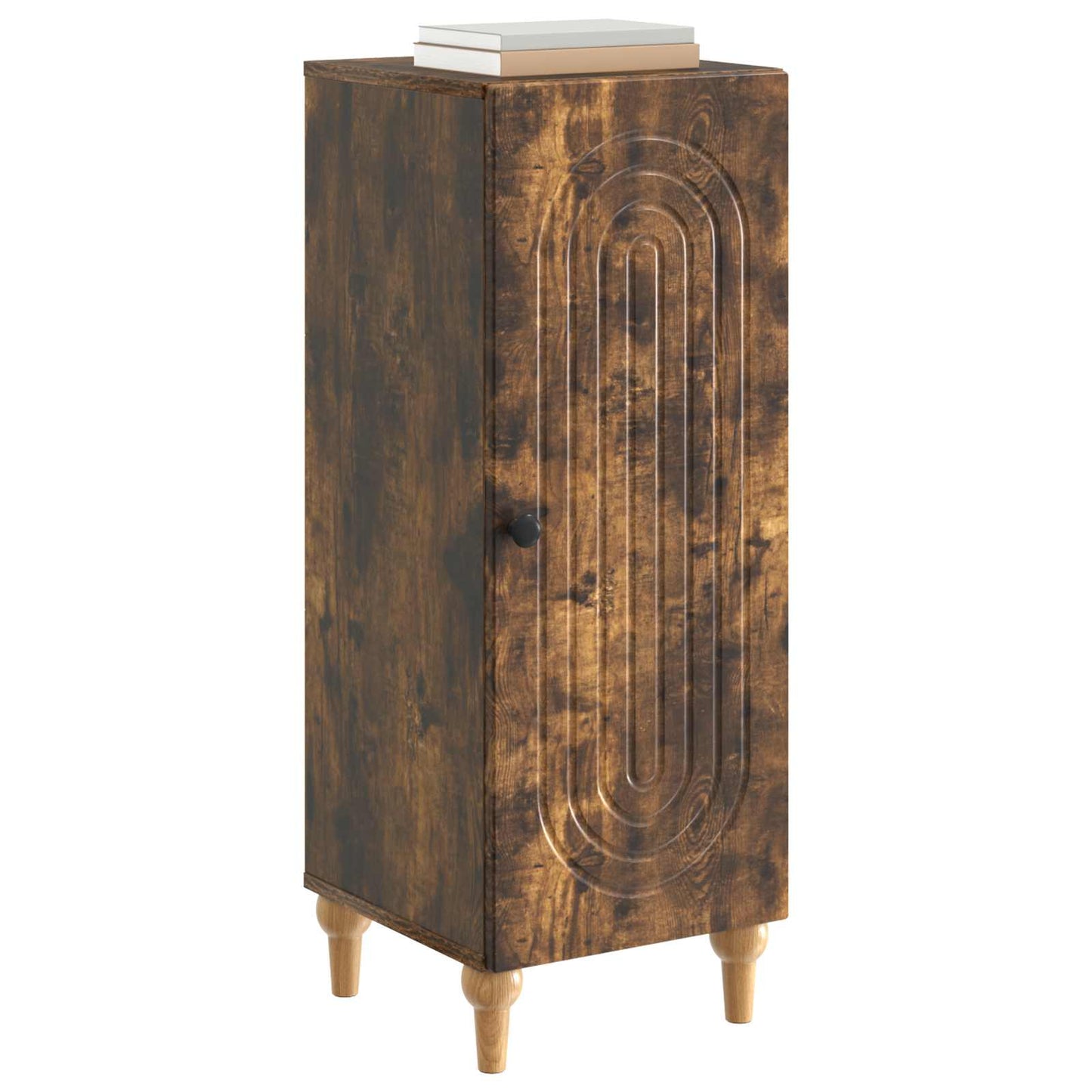 Sideboard Røget eg 33 x 34,5 x 90 cm Konstrueret træ