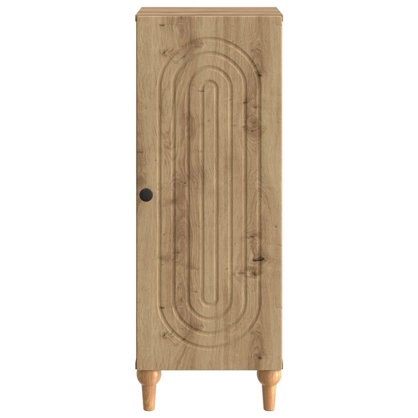 Sideboard Artisan-eg 33 x 34,5 x 90 cm Konstrueret træ