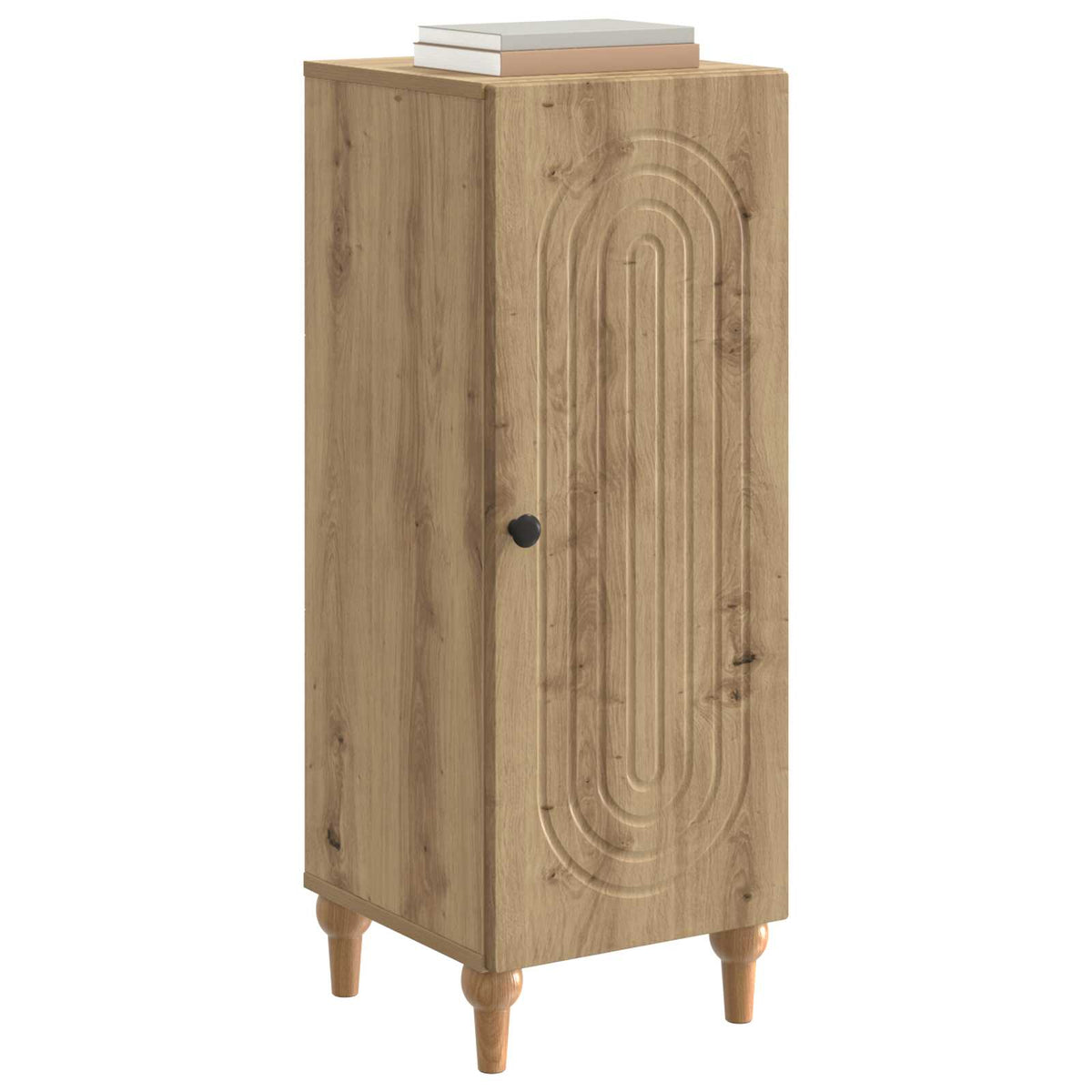 Sideboard Artisan-eg 33 x 34,5 x 90 cm Konstrueret træ