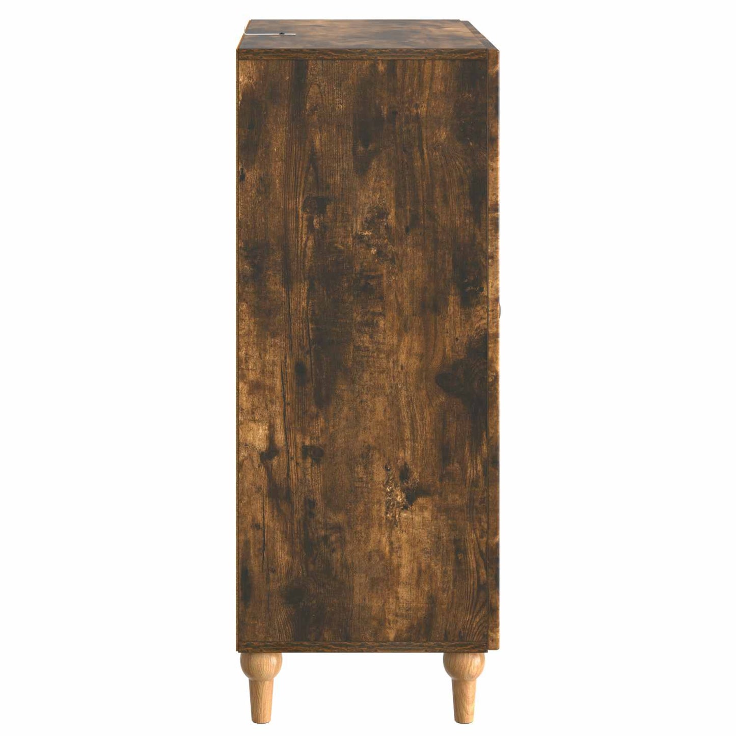 Sideboard med skuffe Røget eg 66 x 34,5 x 90 cm Konstrueret træ