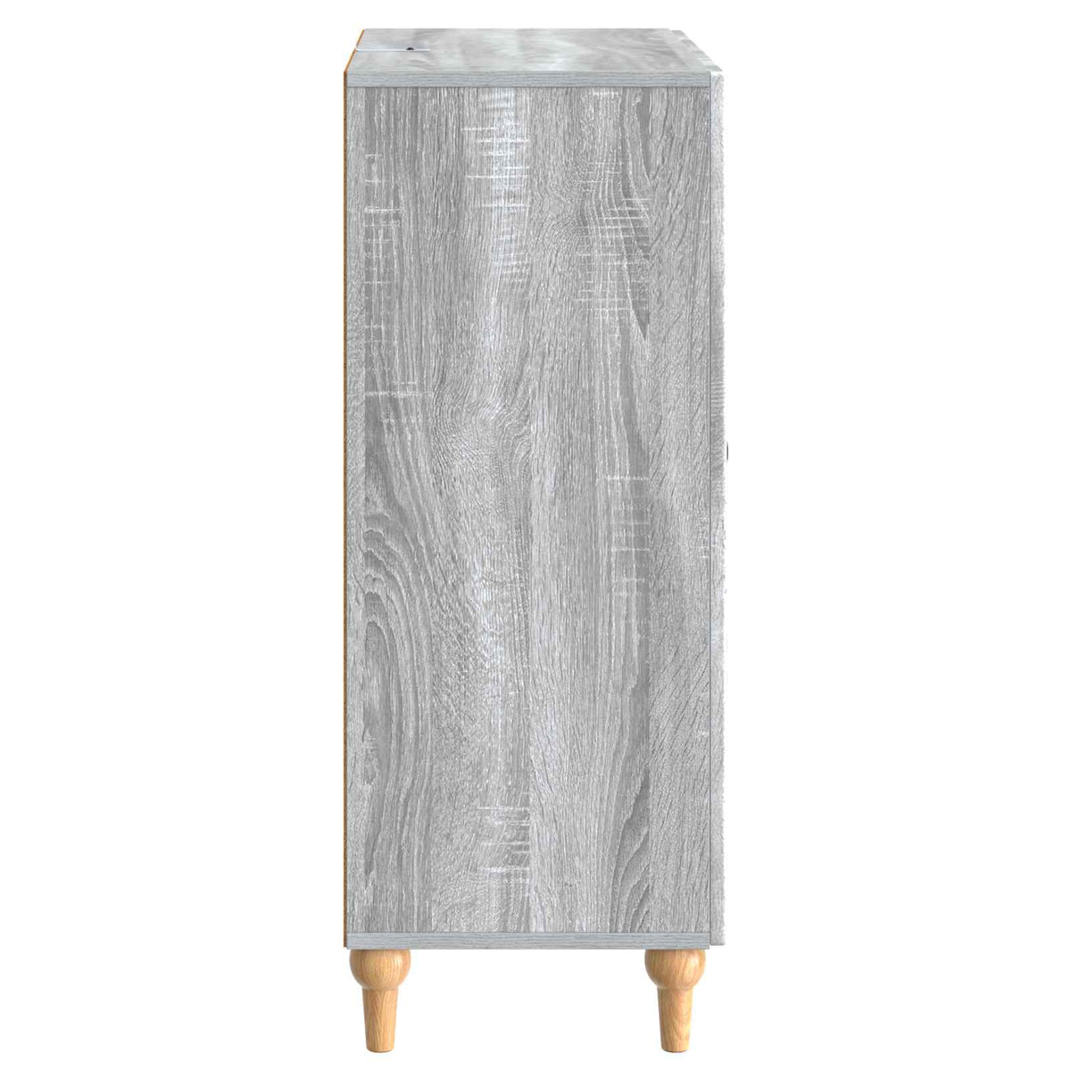 Sideboard Grå sonoma-eg 66 x 34,5 x 90 cm Konstrueret træ