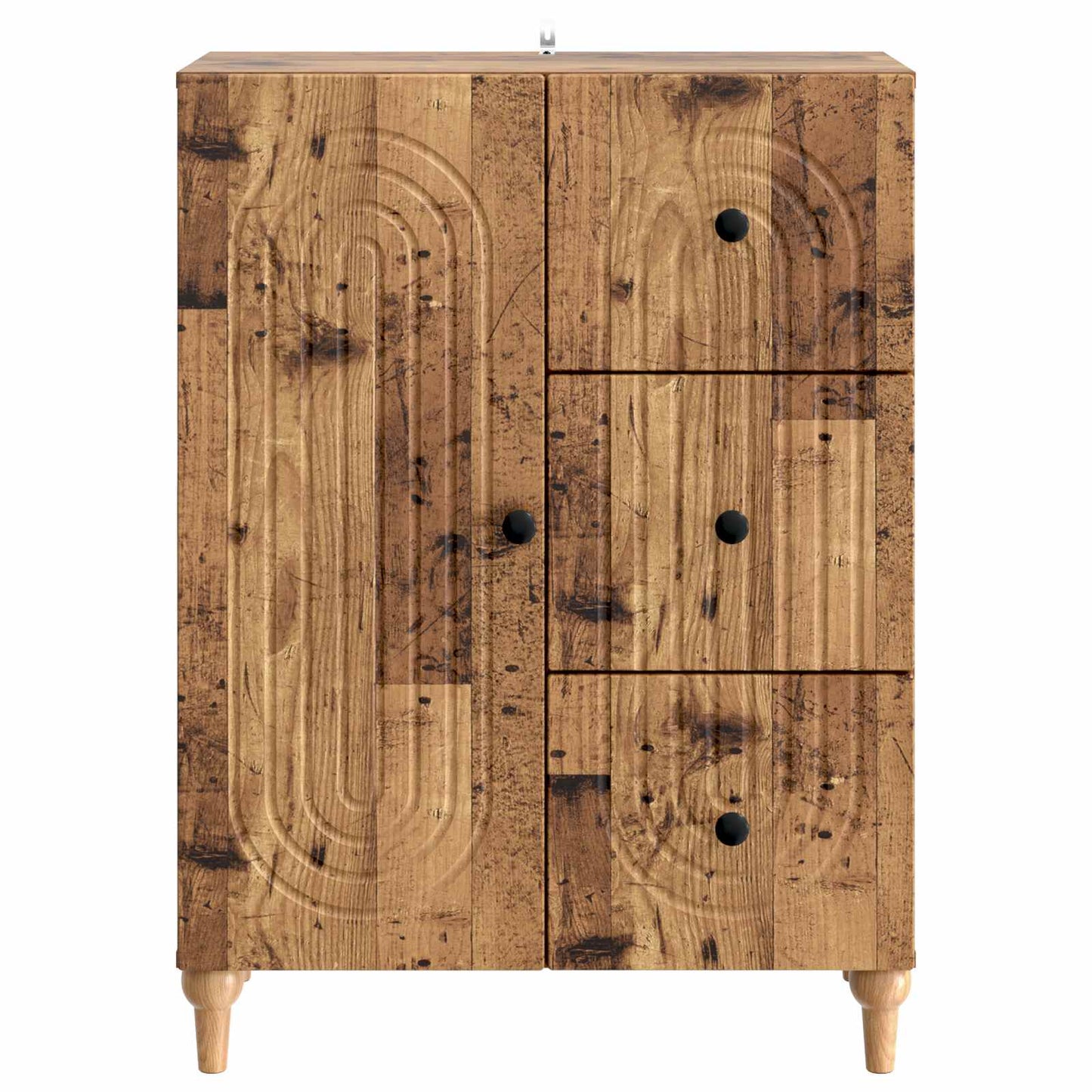 Sideboard Gammelt træ 66 x 34,5 x 90 cm Konstrueret træ