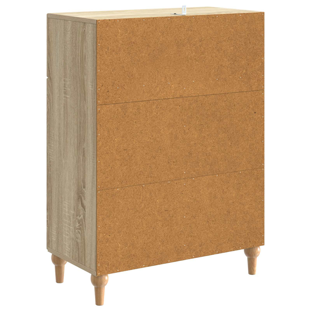 Sideboard Sonoma-eg 66 x 34,5 x 90 cm Konstrueret træ